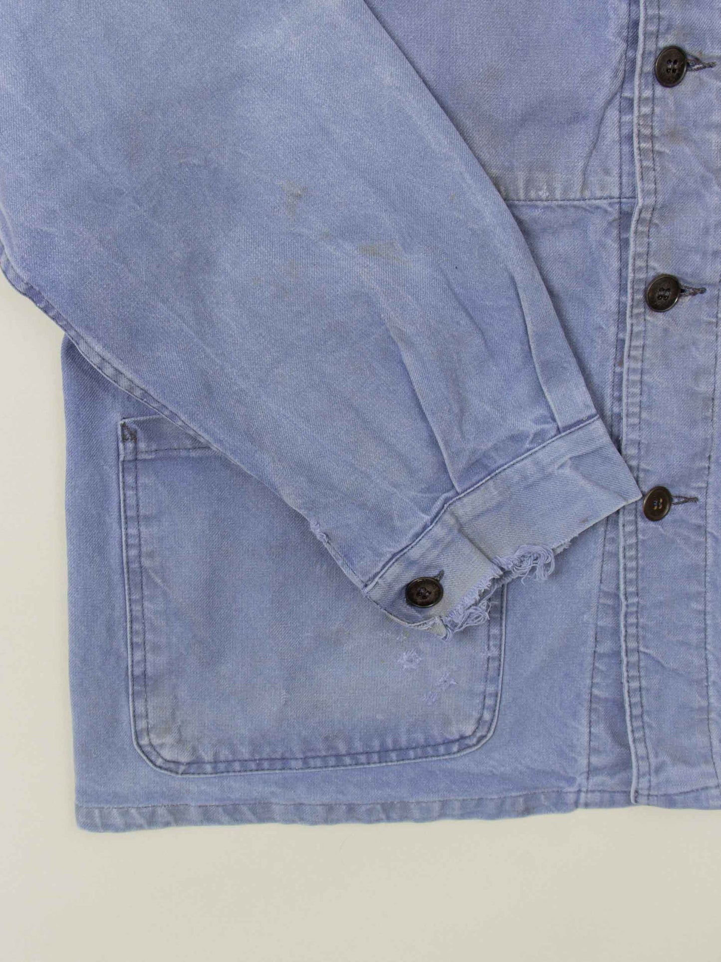 Vtg 1950s Faded French Workwear Jacket (M/L)