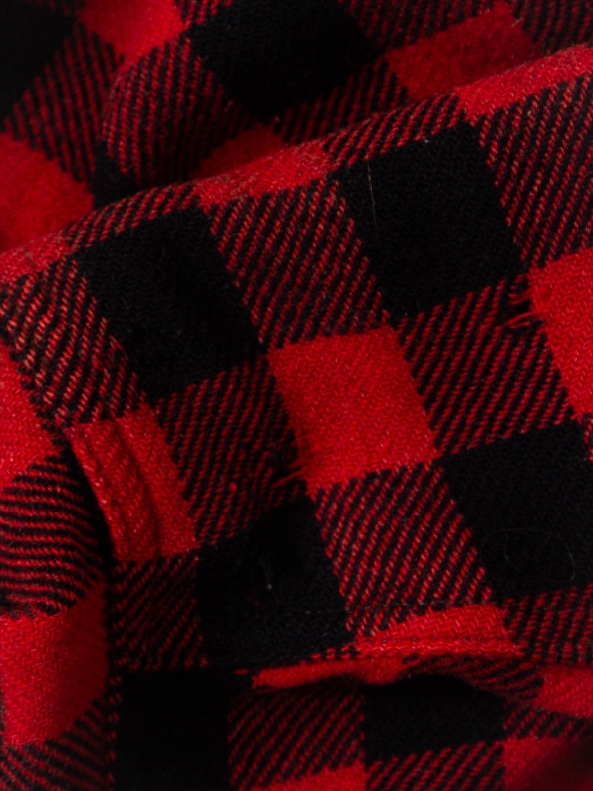 Vtg 1940s Woolrich Buffalo Plaid Pullover (L)