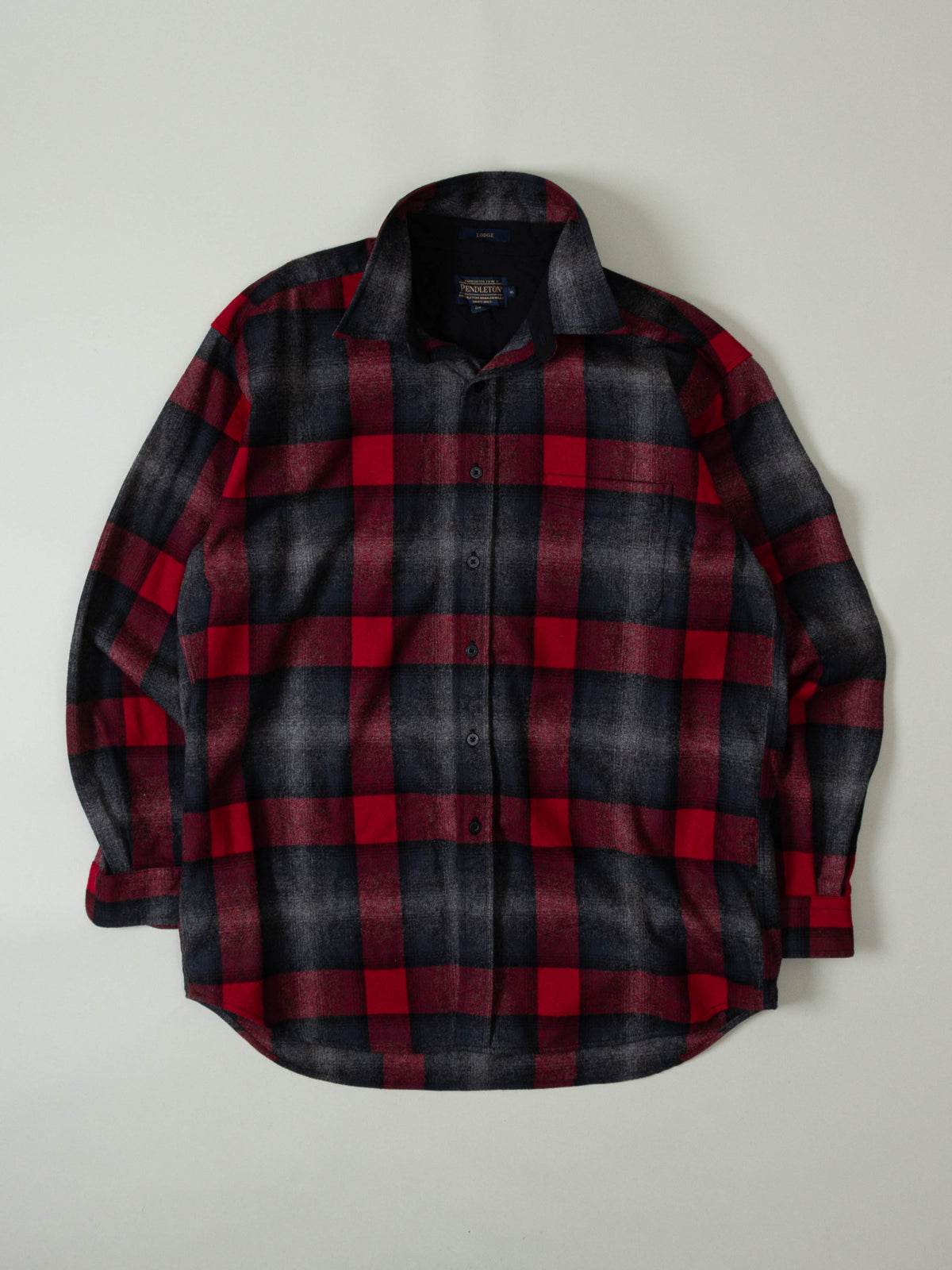 Vtg Pendleton Wool Flannel Shirt - Made in Mexico (XL)