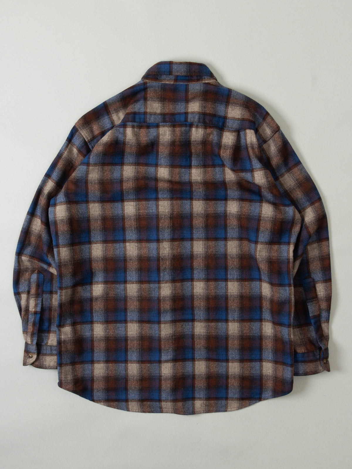 Vtg Pendleton Wool Flannel Shirt - Made in Mexico (L/XL)