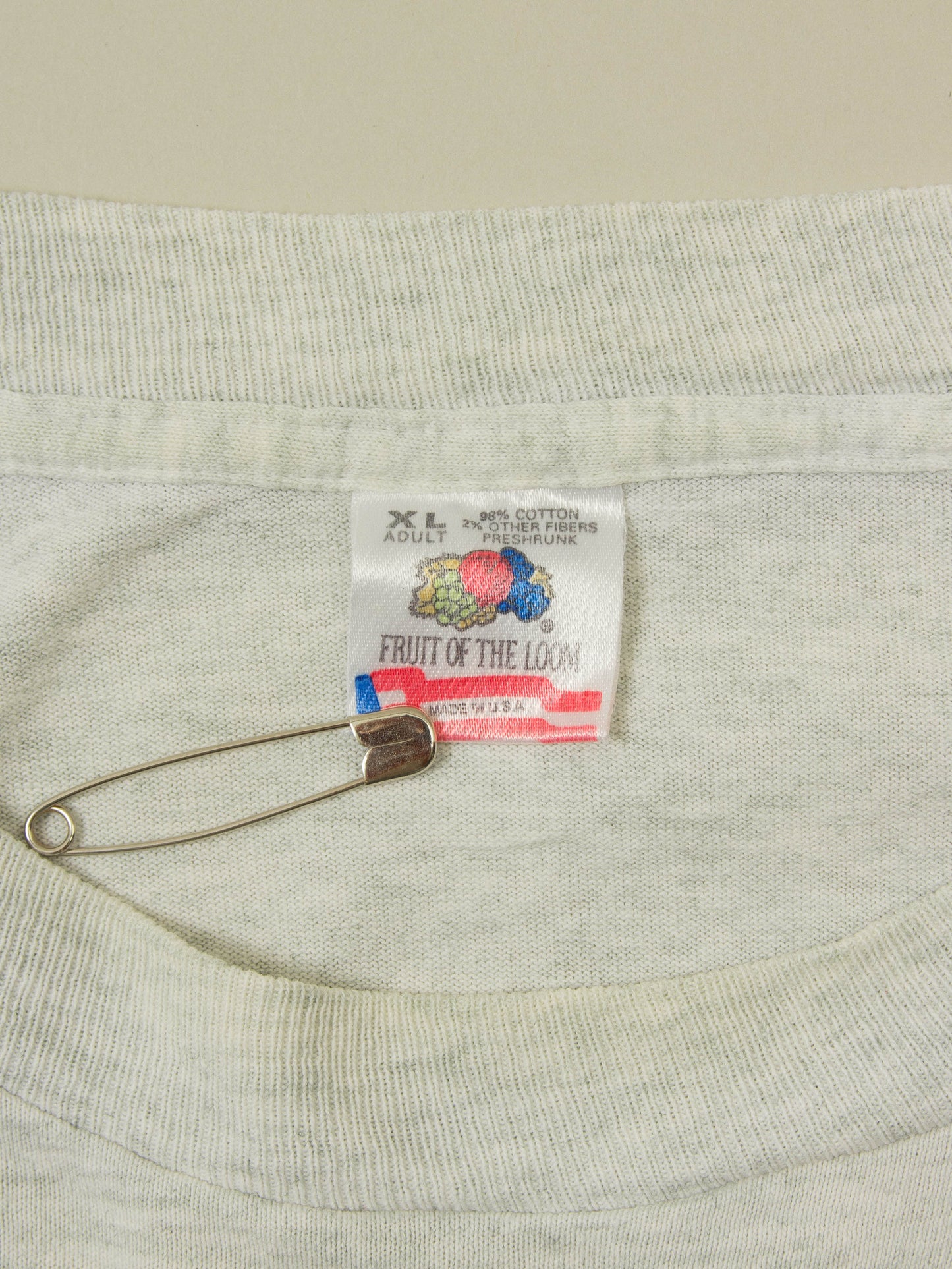 Vtg 1990s Nebraska Single Stitch Tee - Made in USA (XL)