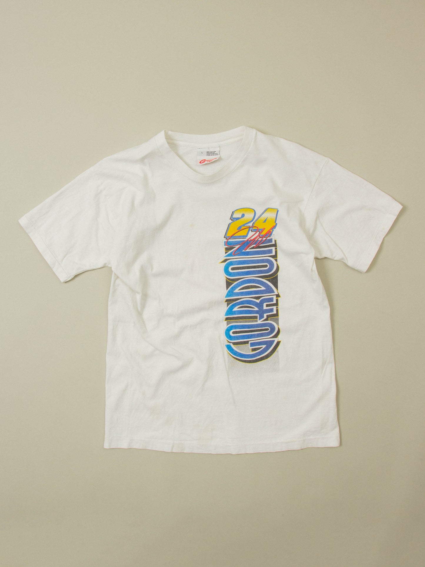 Vtg 1990s Jeff Gordon Single Stitch Racing Tee (L)