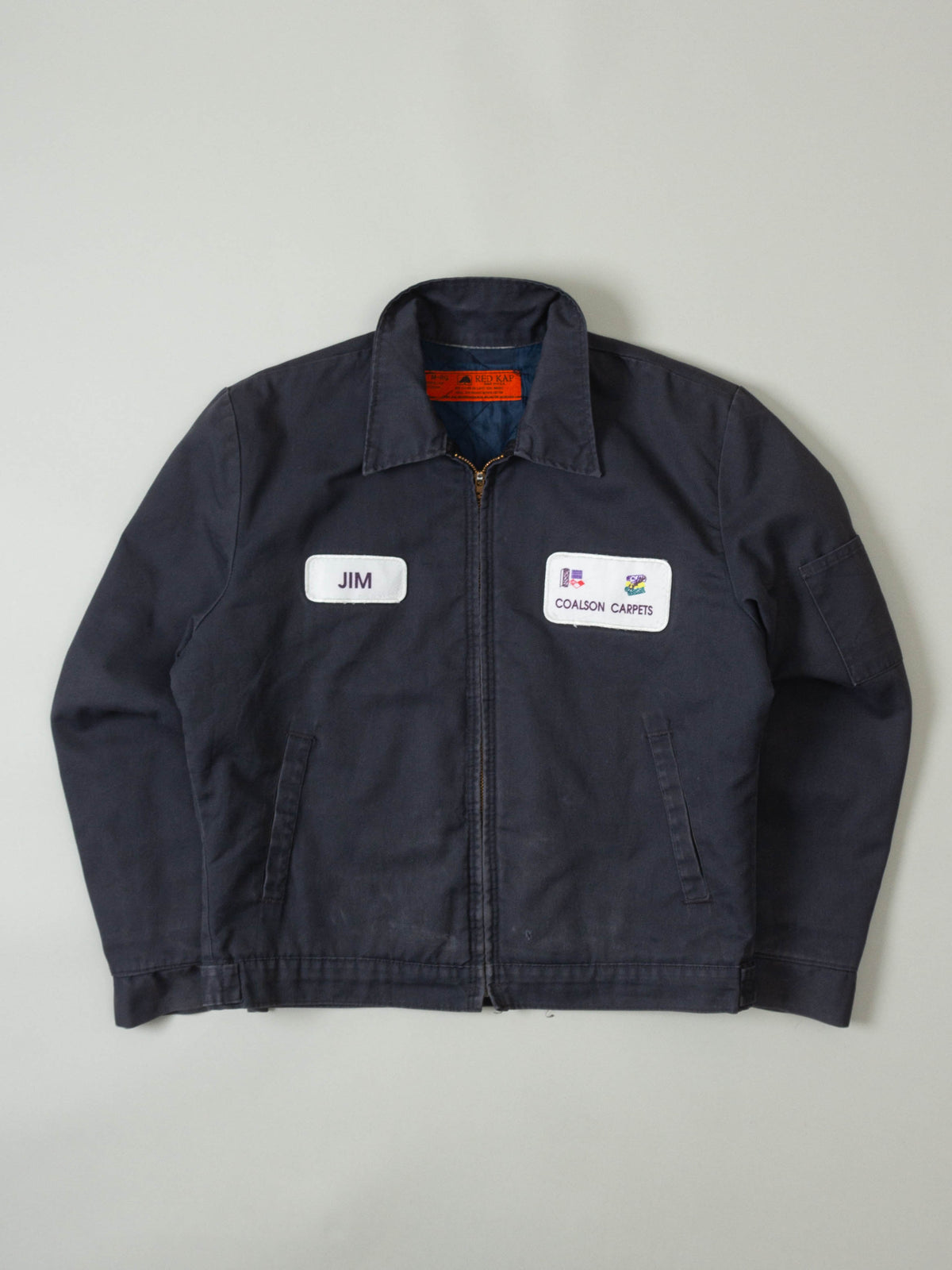 Vtg 1980s Lined US Workwear Jacket - Made in USA (M)