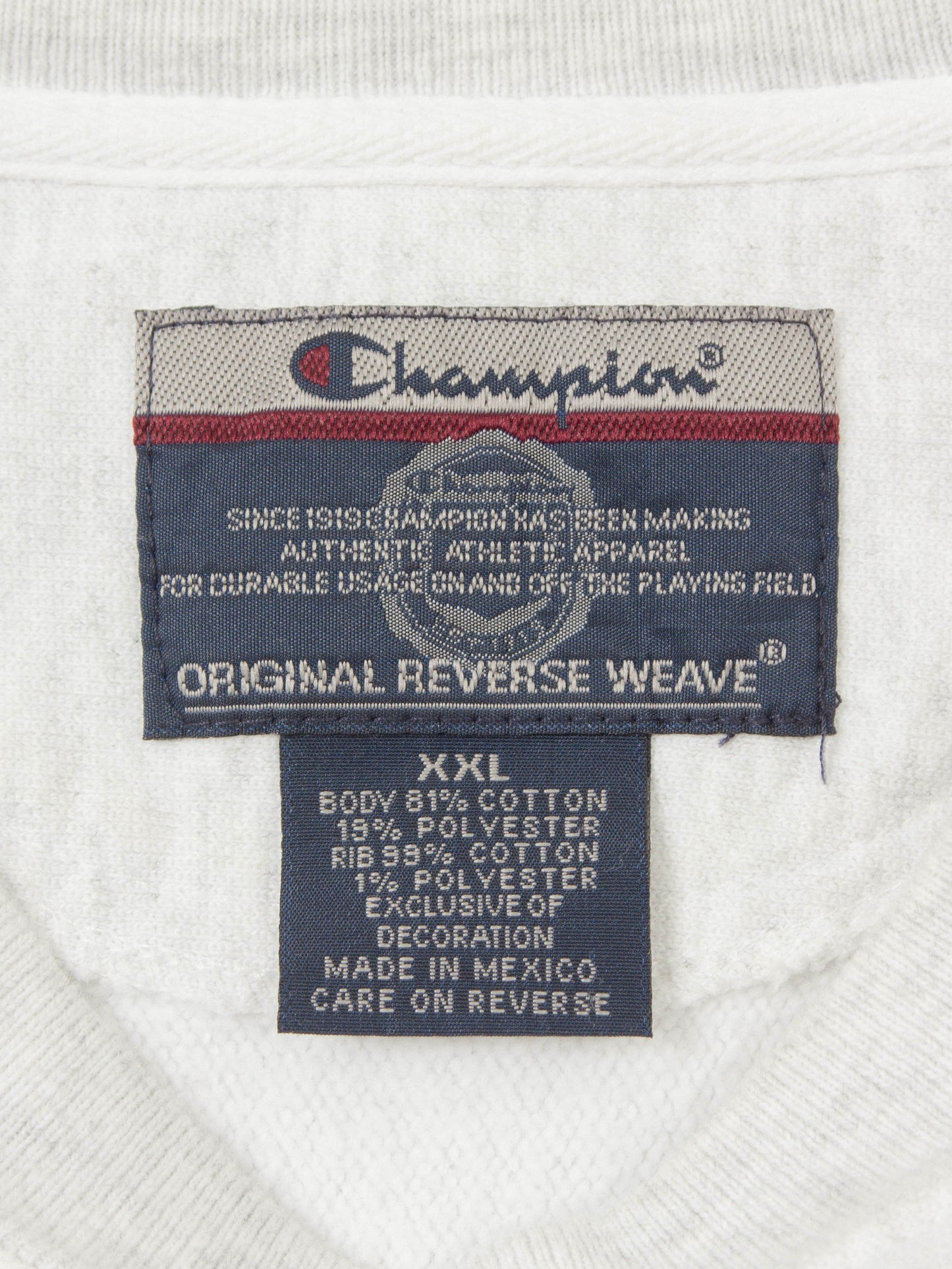Vtg University of New Hampshire Champion Reverse Weave Sweatshirt (XXL)