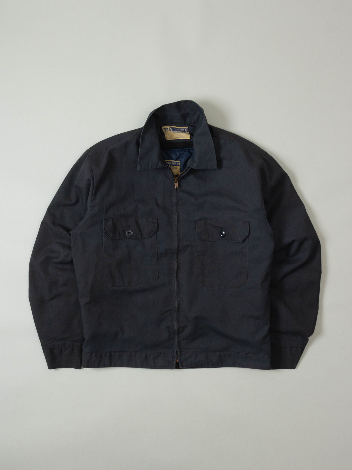 Vtg 1970s Workwear Jacket w/ Removable Liner - Made in USA (M/L)