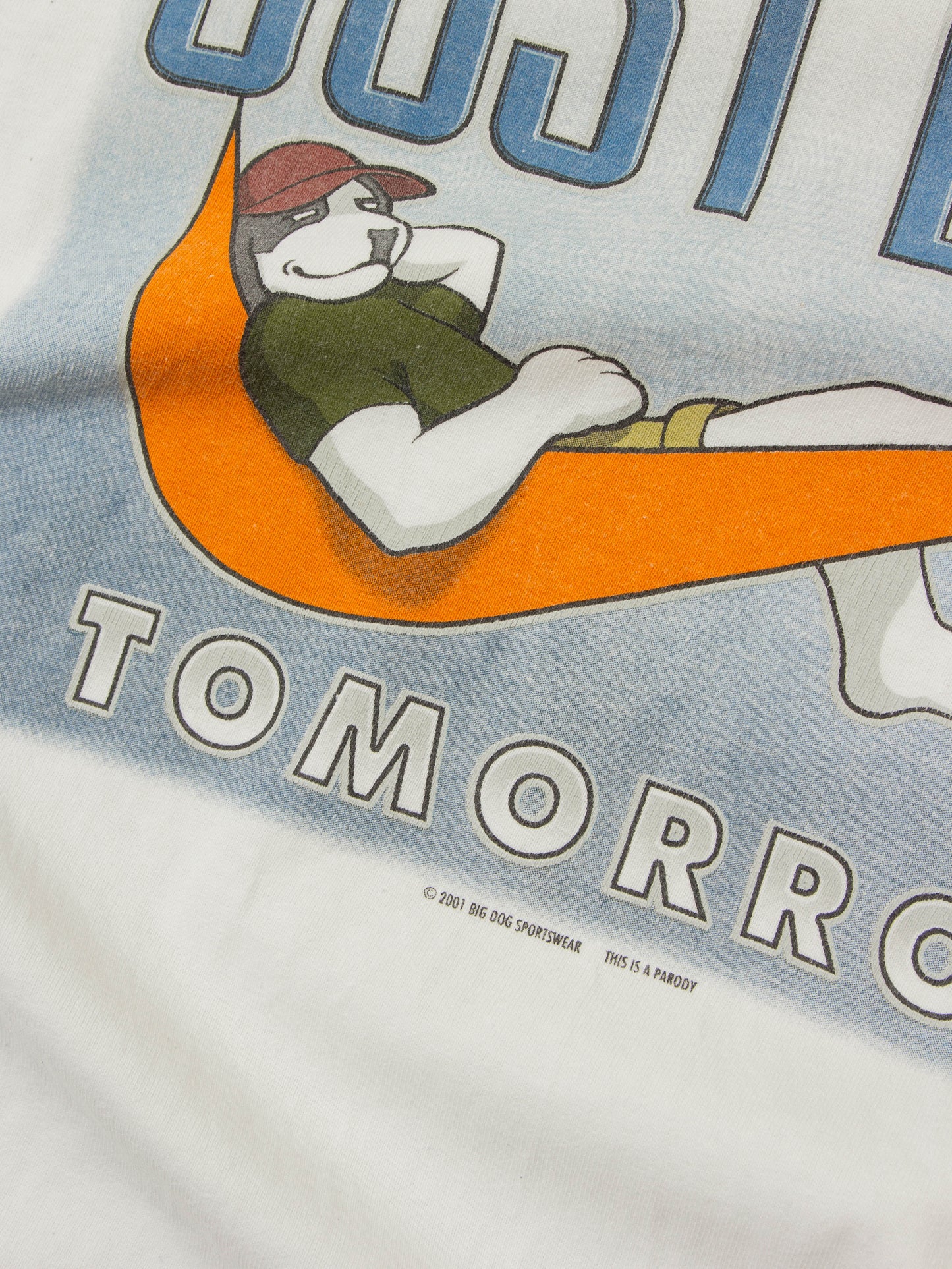 Vtg 'Big Dogs' Nike Parody Graphic Tee (XXL)