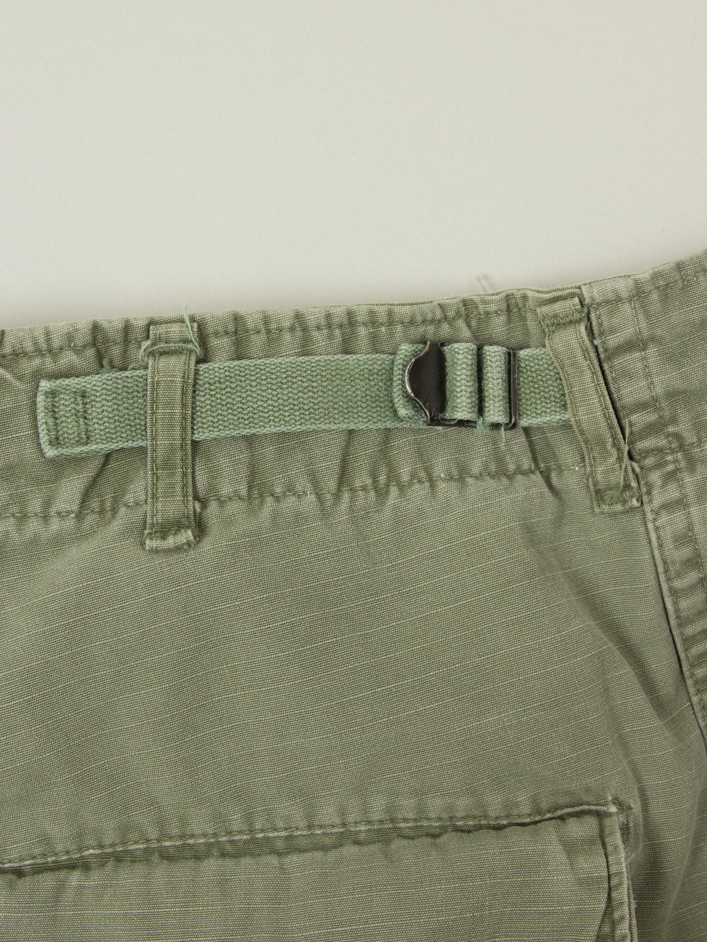 Vtg 1969 US Army 'Vietnam War' Jungle Trousers (S-Short)