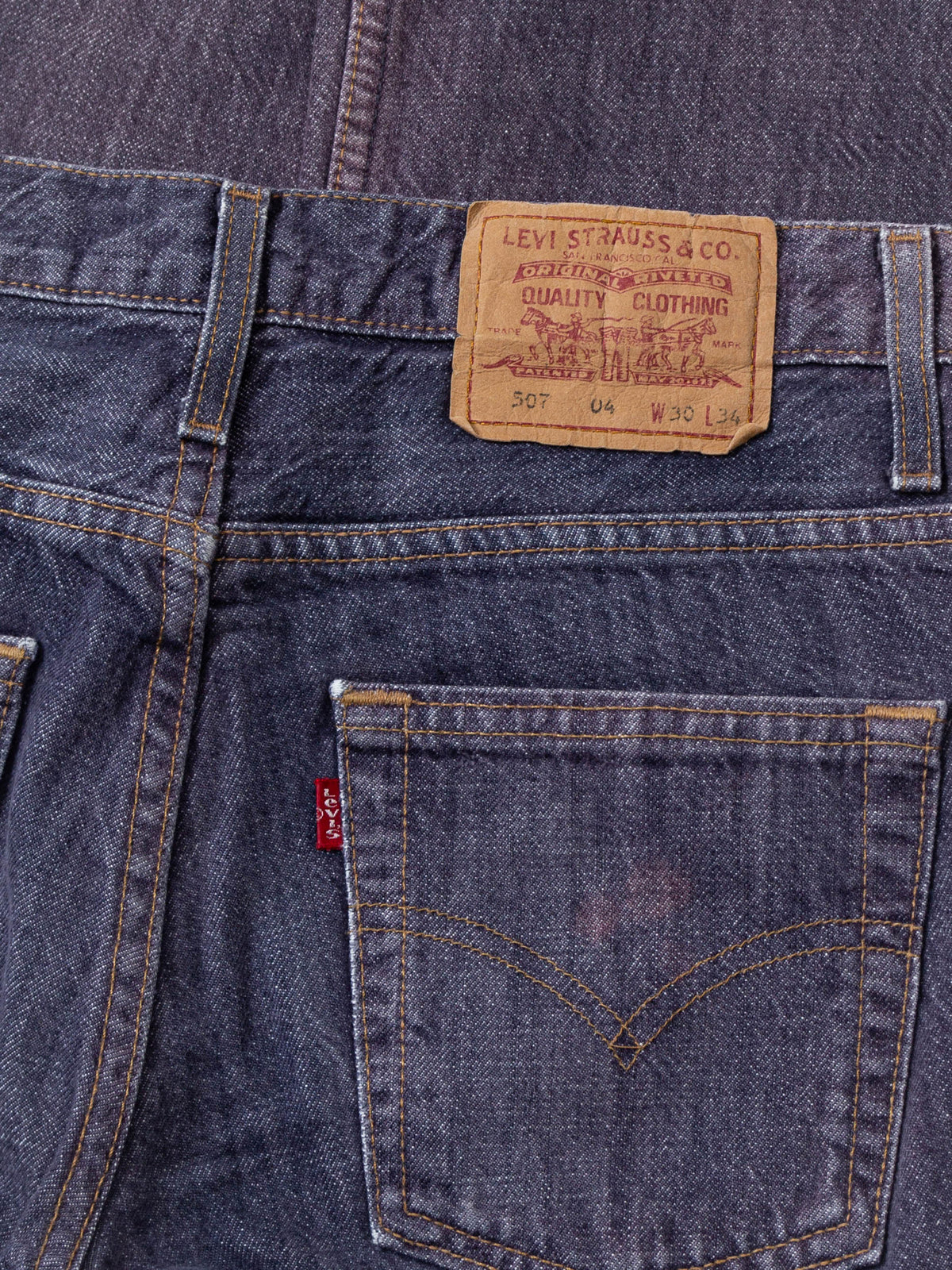 Vtg Levi's 507 Bootcut Jeans (30x32)