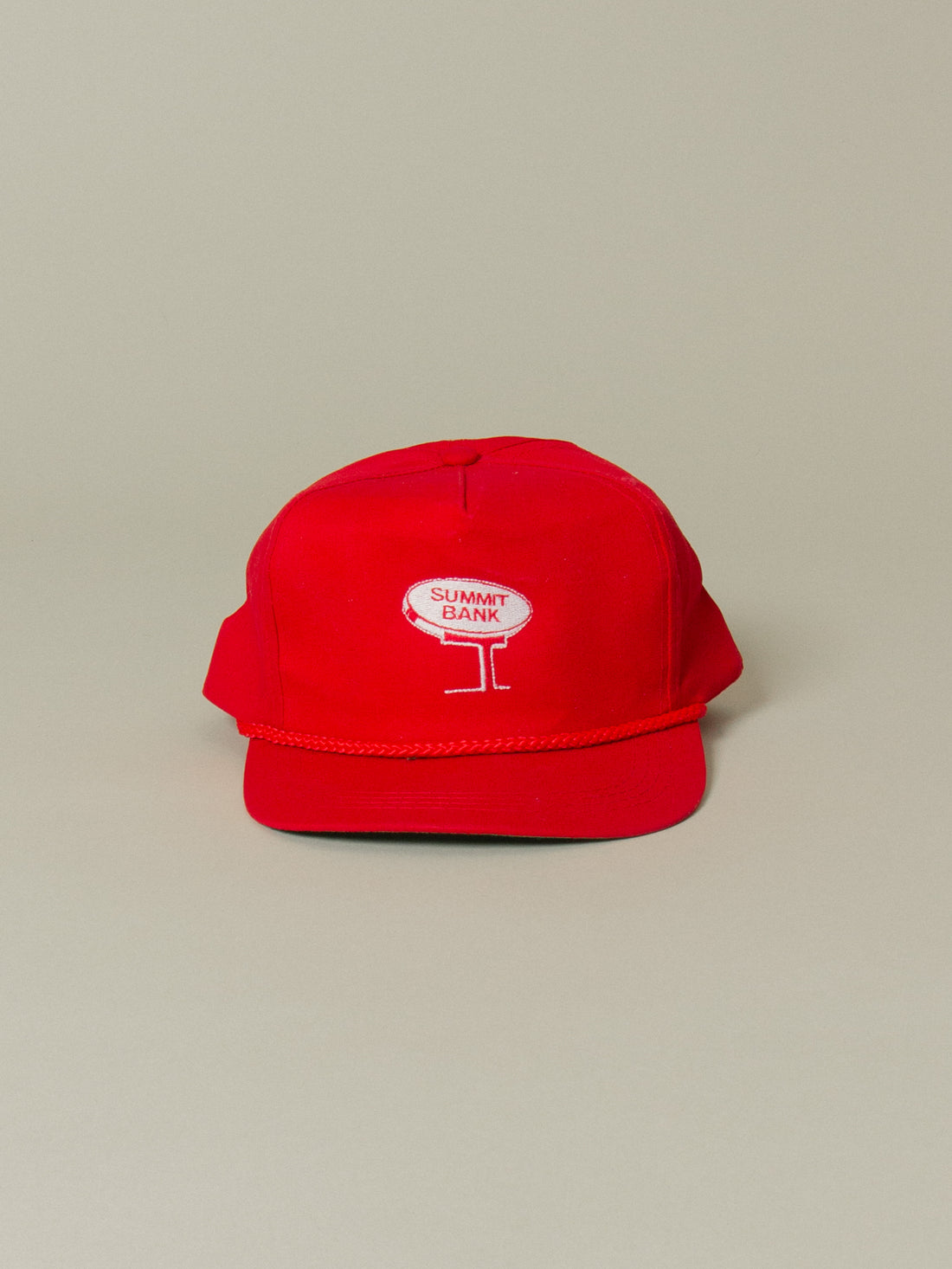Vtg 1990s Summit Bank Snapback Cap (OS) Broadway & Sons