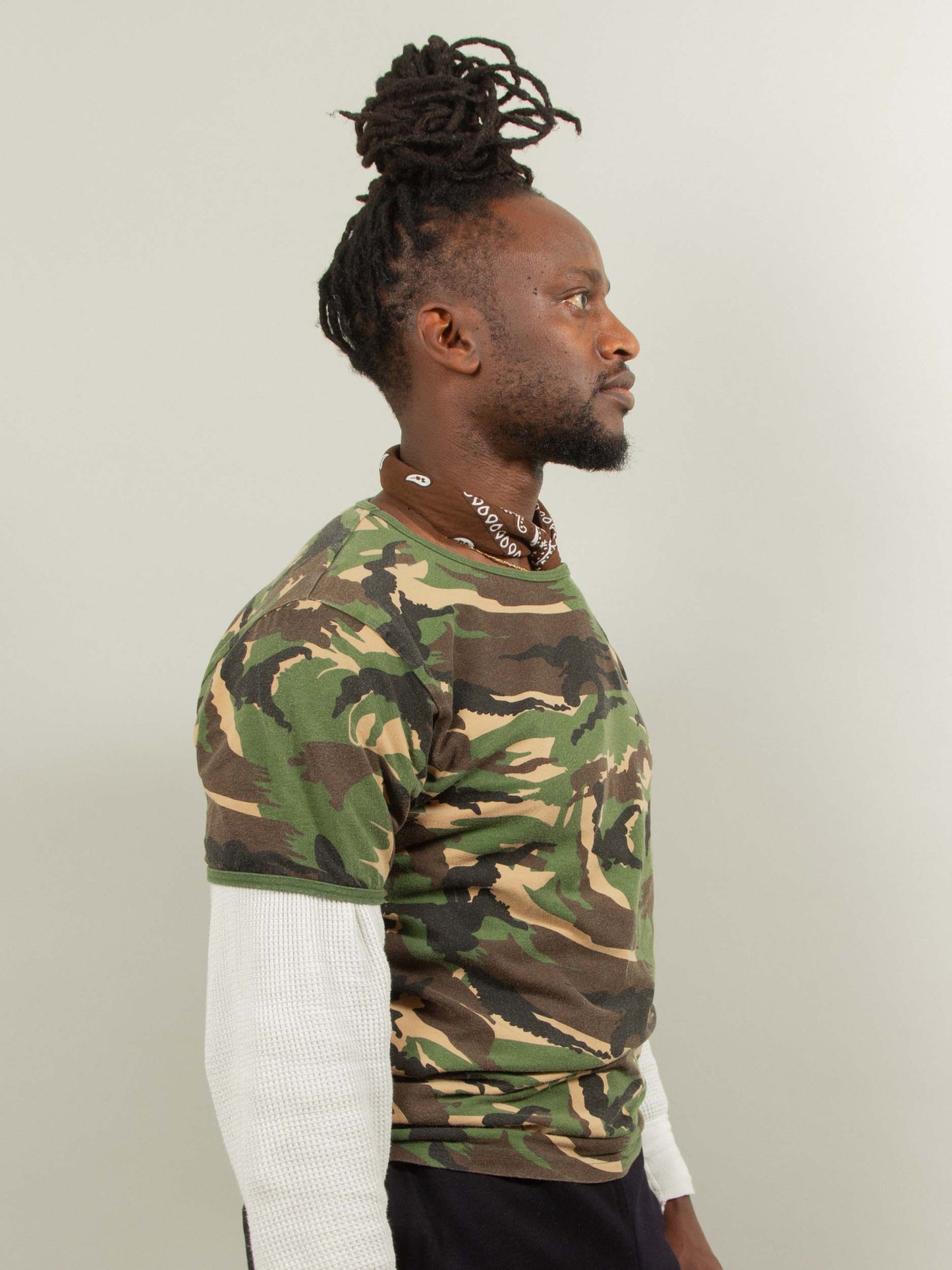 Vtg 1990s Dutch Camouflage Tee