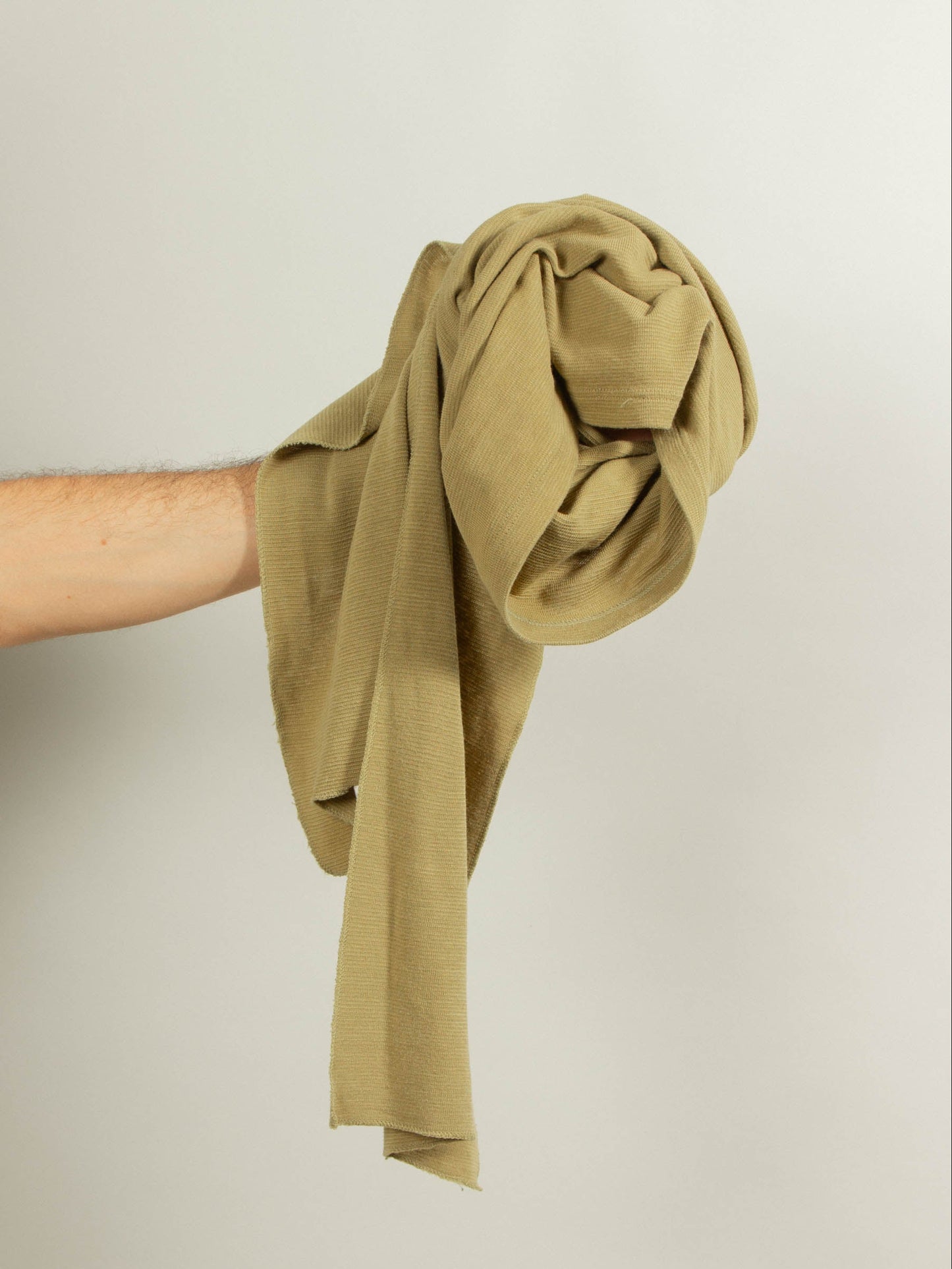 Vtg 1980s Dutch Army Pop Over Scarf