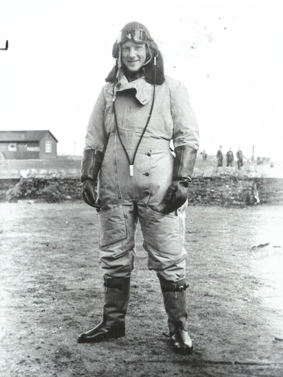 Vtg 1940s WW2 British RAF "Sidcot" Flight Suit (M)