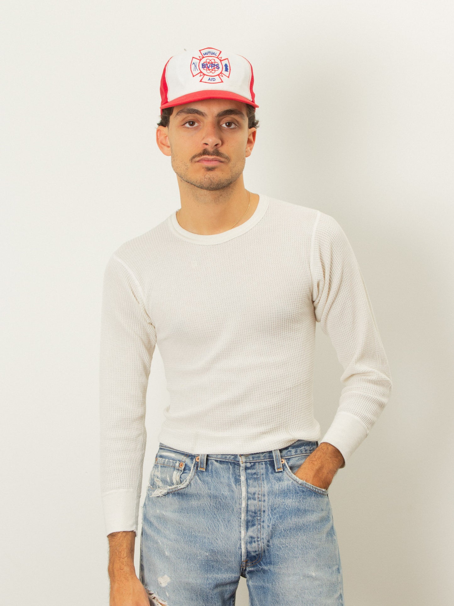 Vtg Long John Thermal Shirt