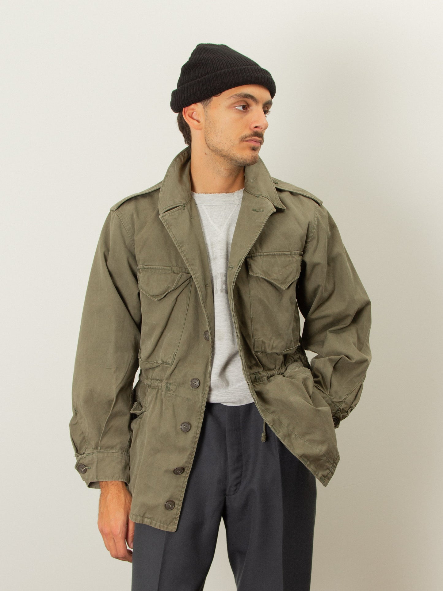 Vtg Norwegian Army "US M-43" Field Jacket