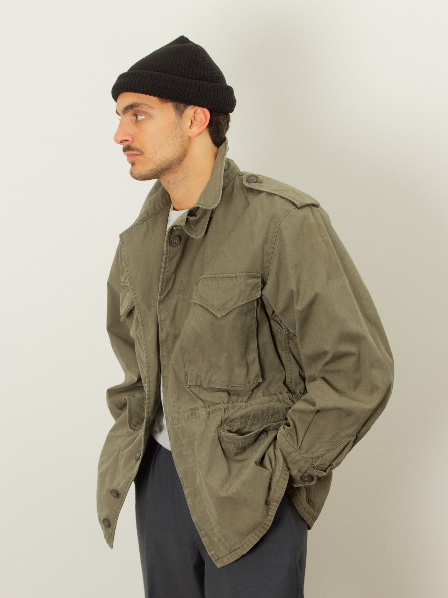 Vtg Norwegian Army "US M-43" Field Jacket