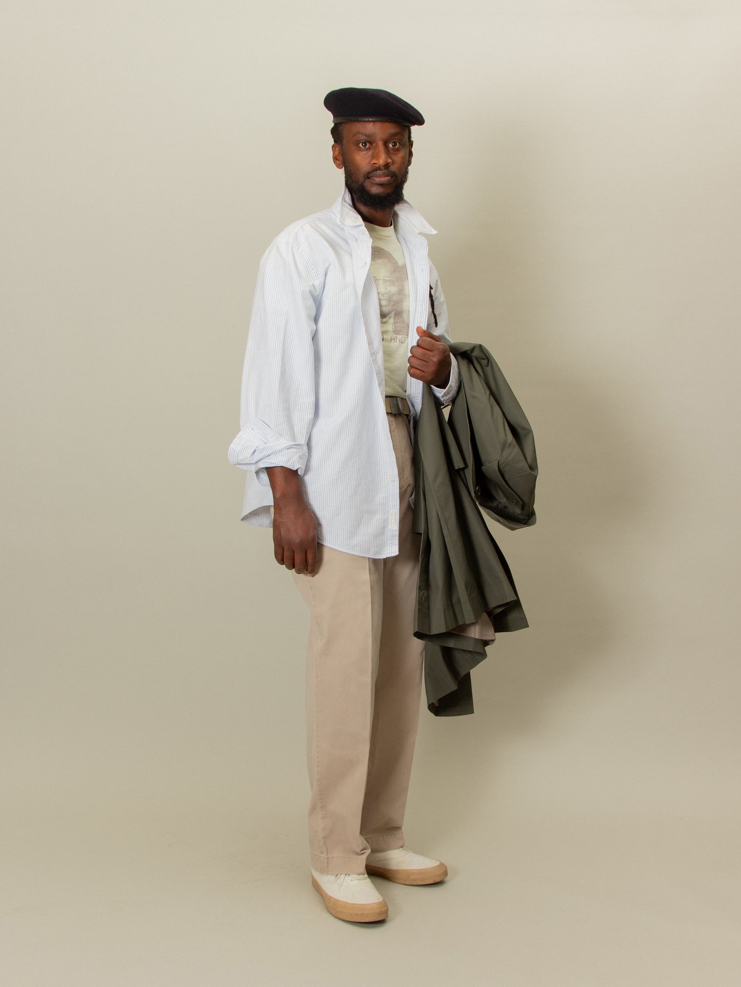 Deadstock 1990s French Army Trench Coat