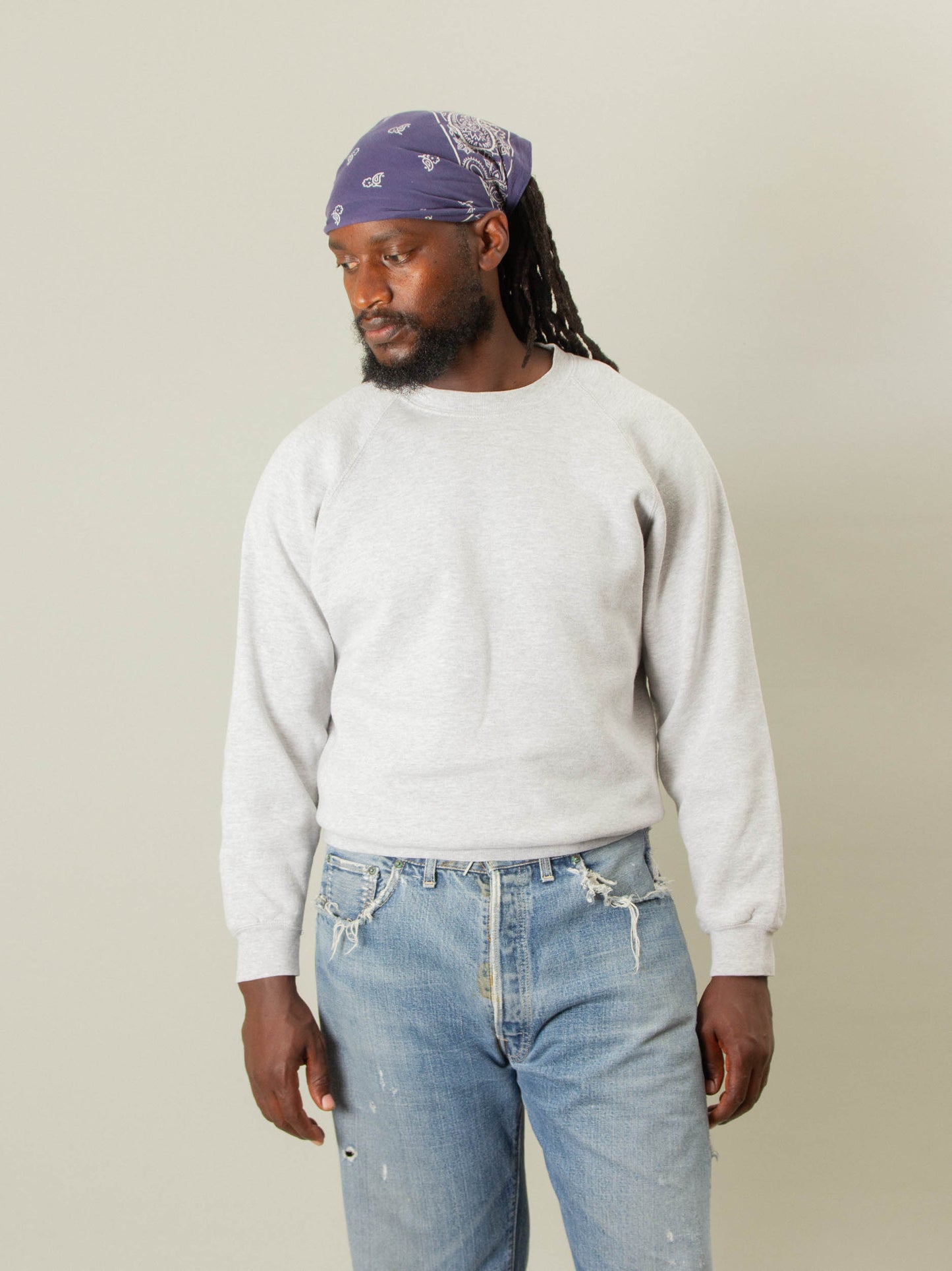 Vtg British Army Raglan Sweatshirt