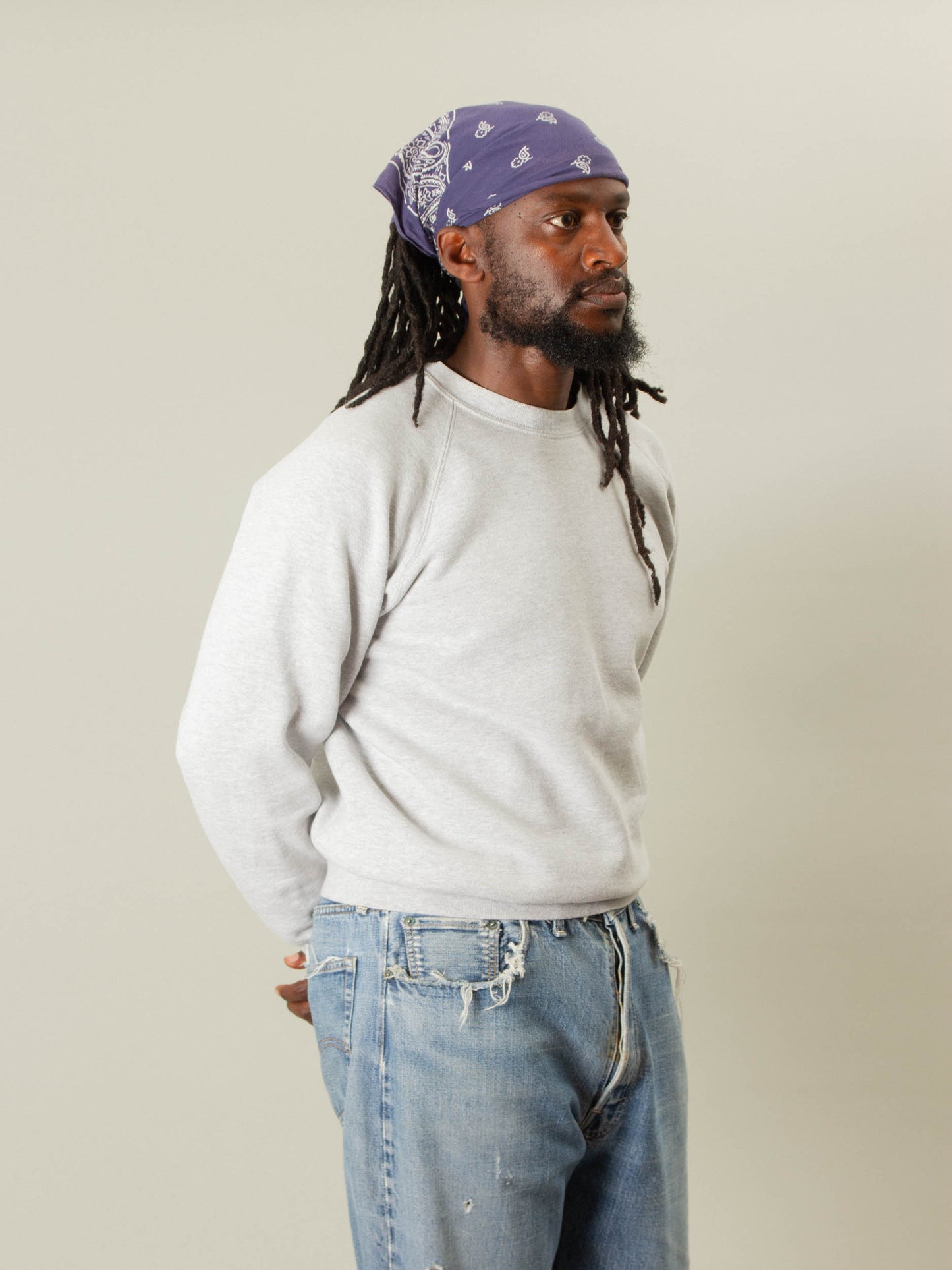 Vtg British Army Raglan Sweatshirt