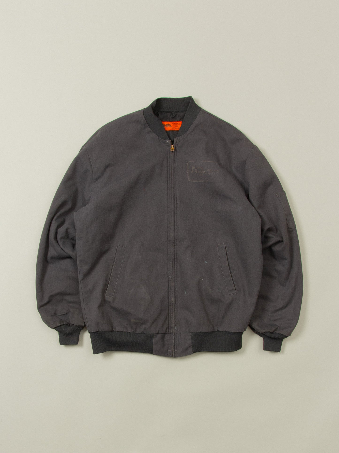 Vtg 1990s Workwear Bomber Jacket (L)