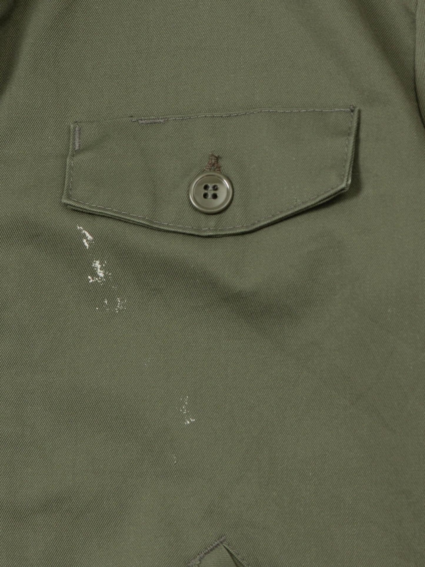 Vtg 1980s Olive Green Workwear Jacket (M)