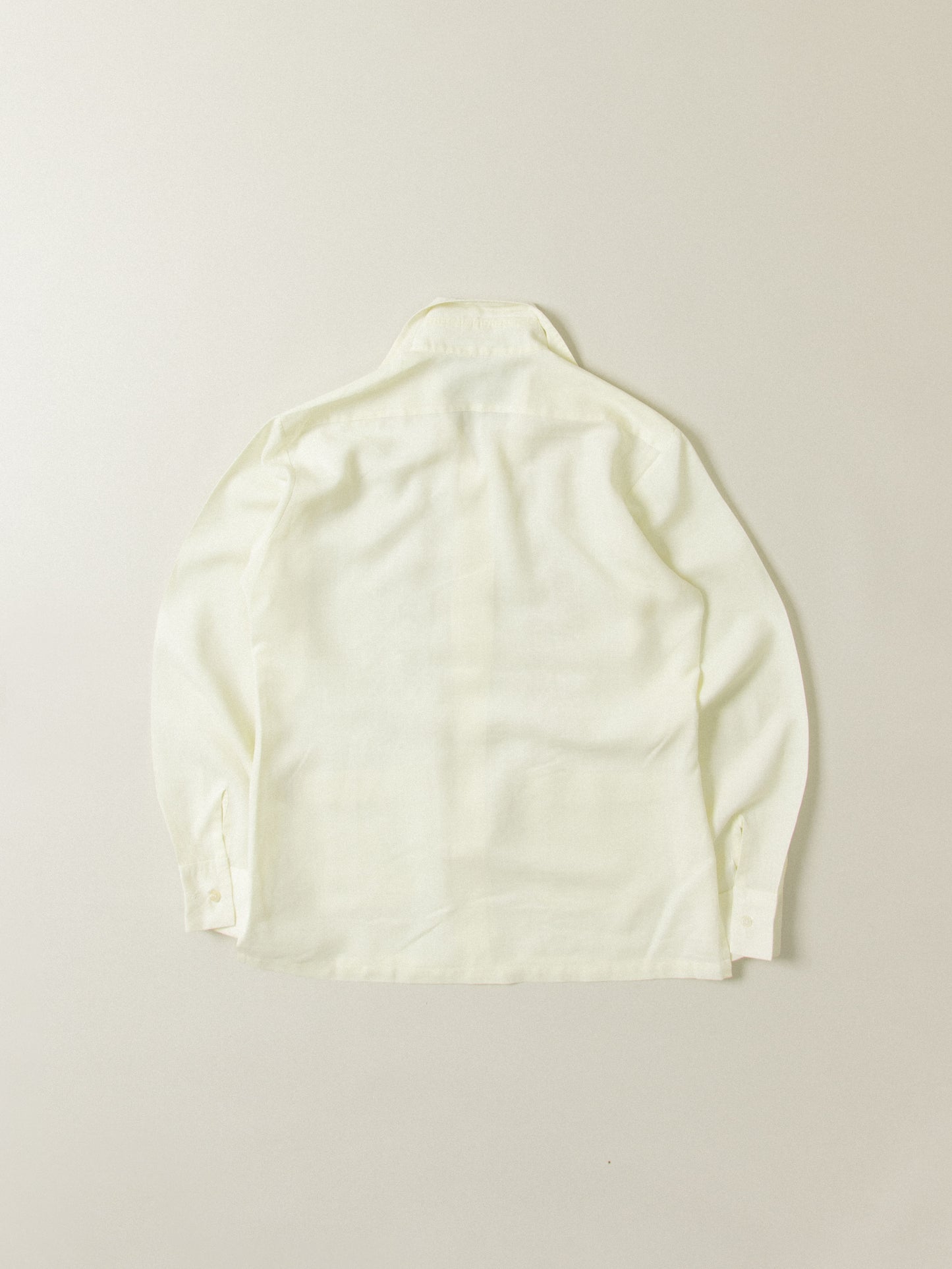 Vtg Cuban Long Sleeve Shirt (M)