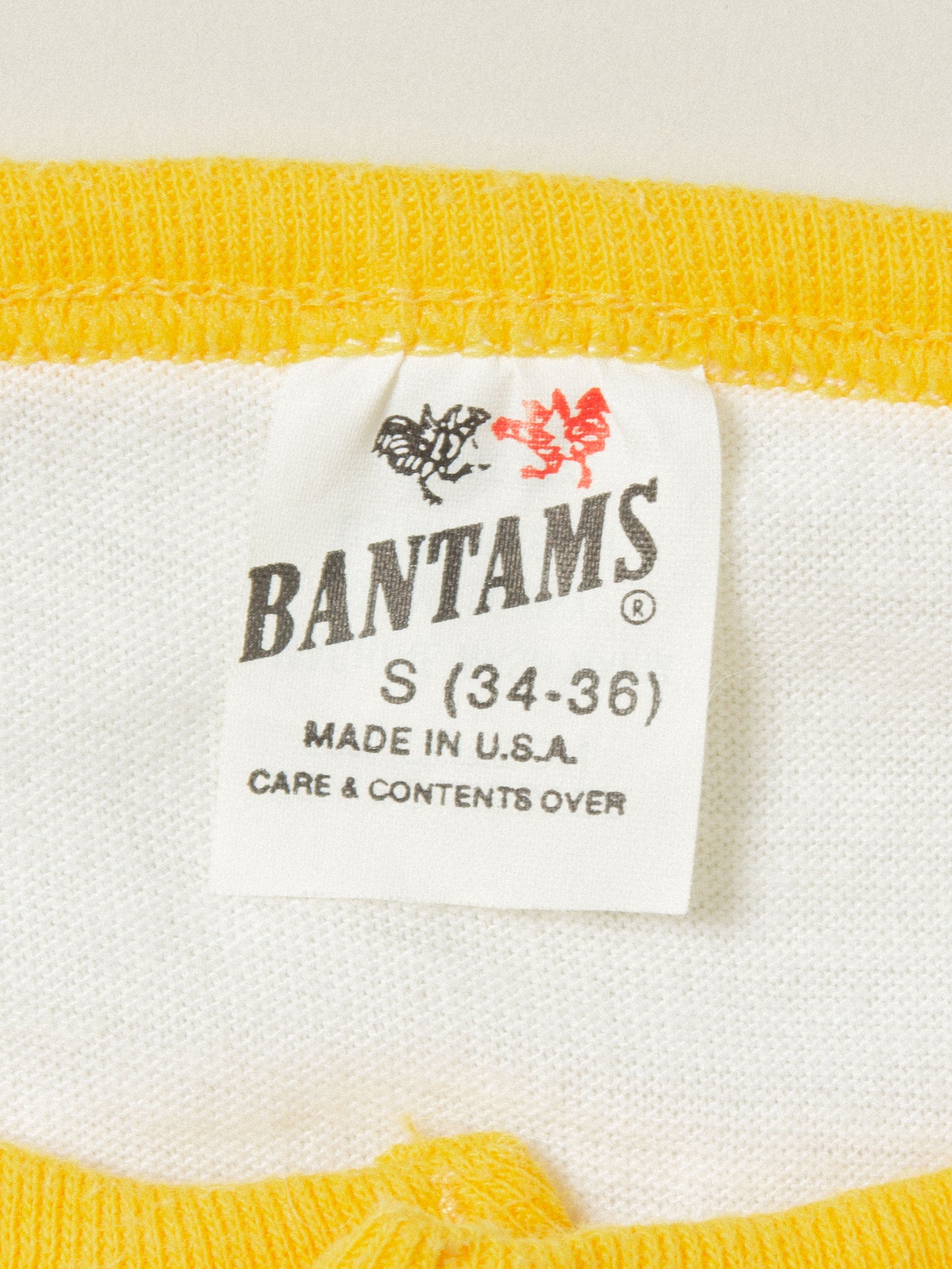 Vtg 70s Bantams Phi Theta Kappa Shirt - Made in USA (S)