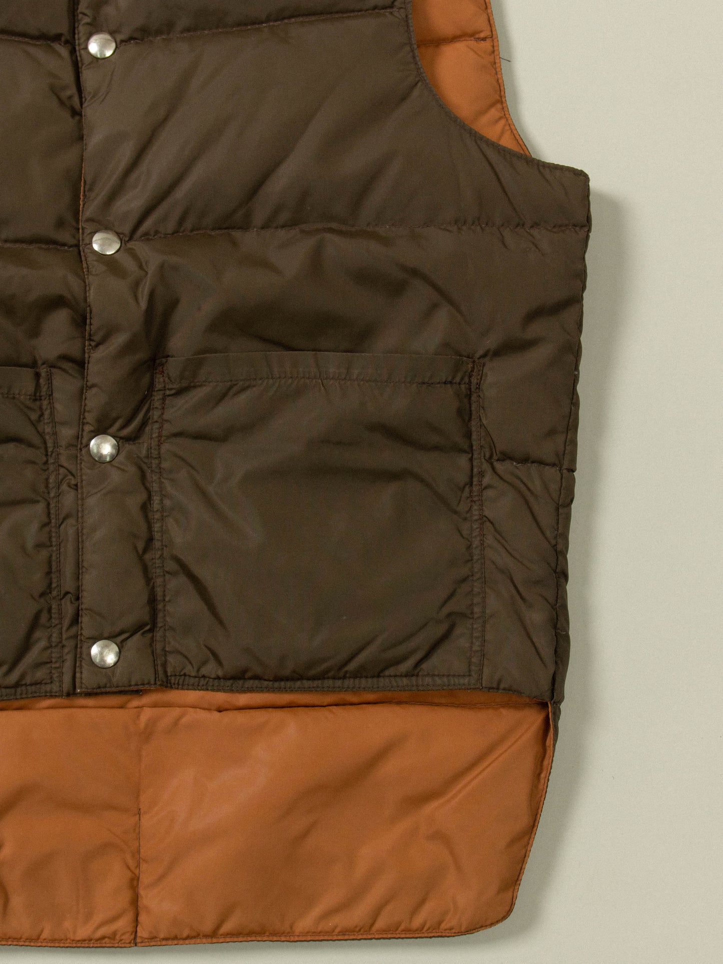 Vtg Reversible Down Vest (S)