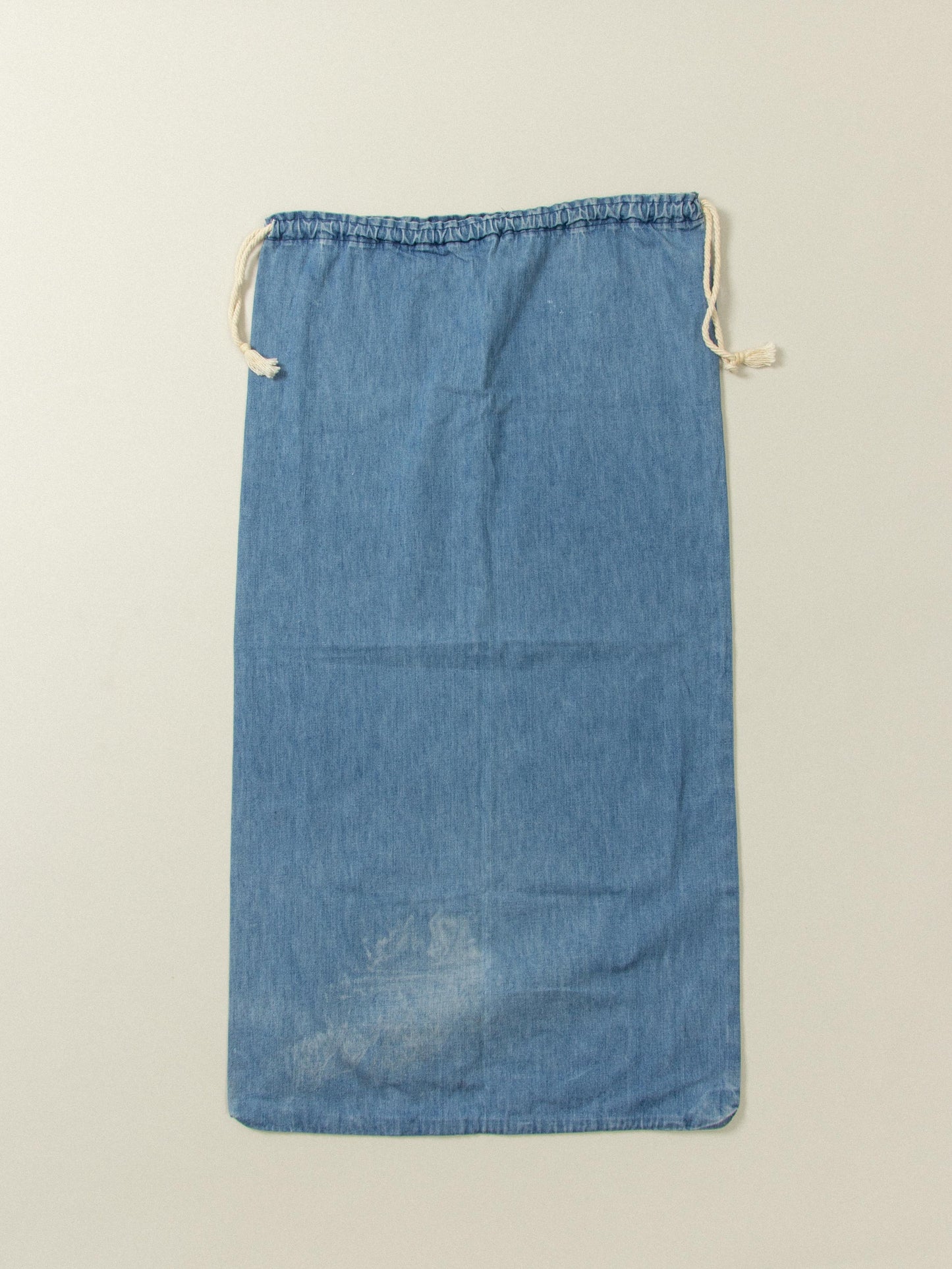 Vtg Denim Laundry Bag