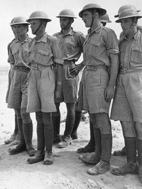 Vtg Italian Naval Gurkha Shorts