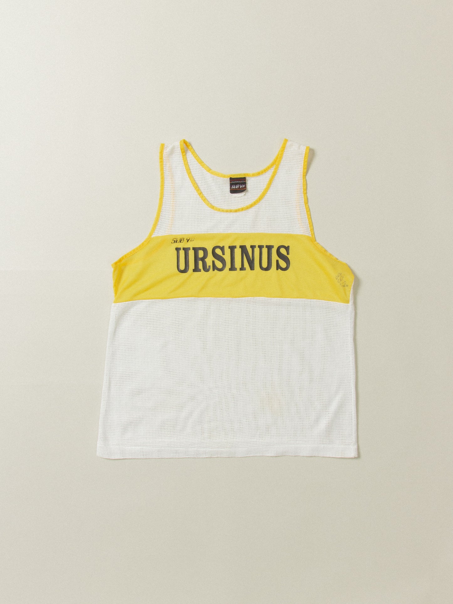 Vtg Ursinus College Mesh Sports Jersey-Tank Top (L)