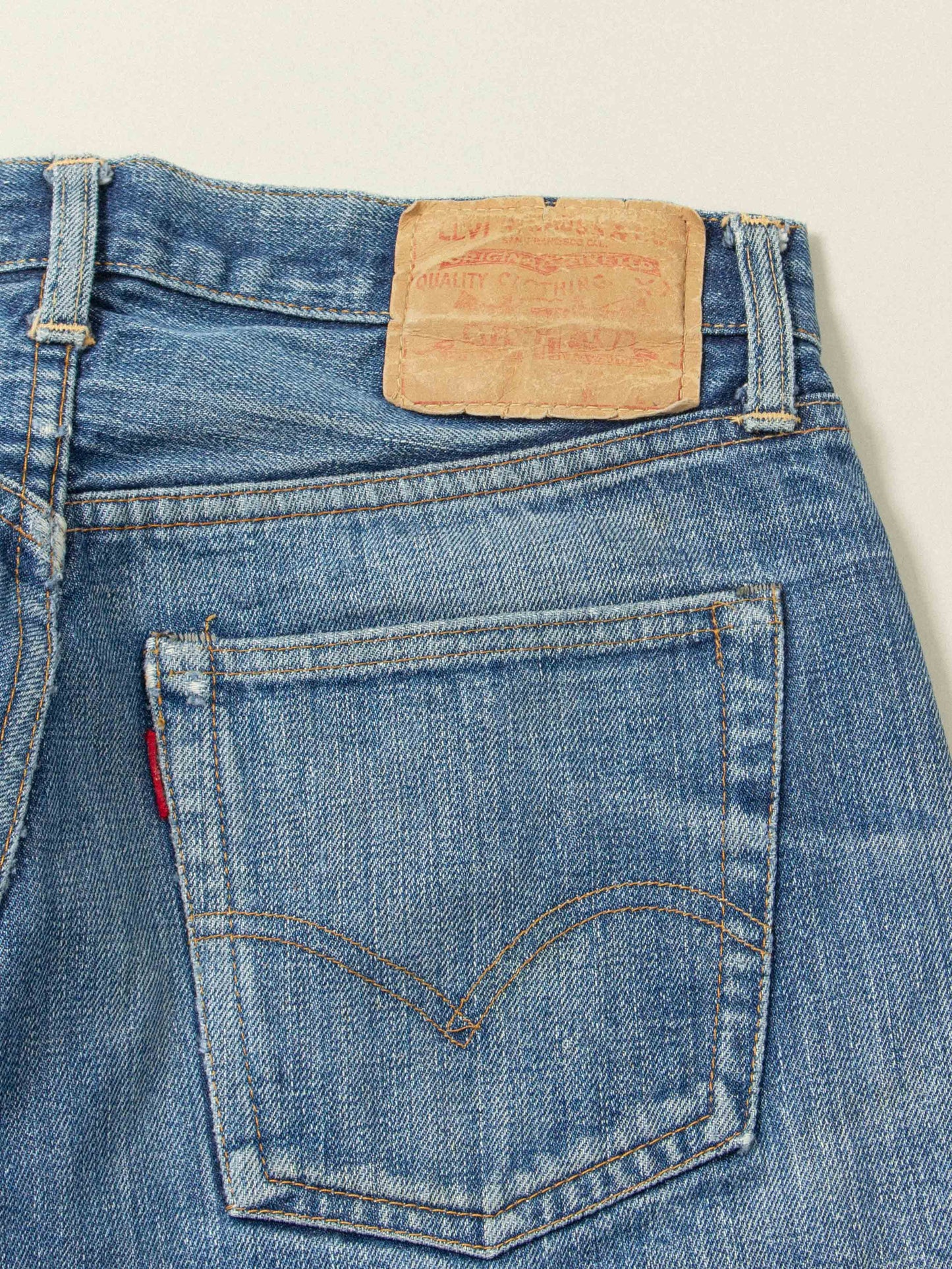 Vtg 1960s Levi's 501 'Big E' Selvedge - Made in USA (30x28)