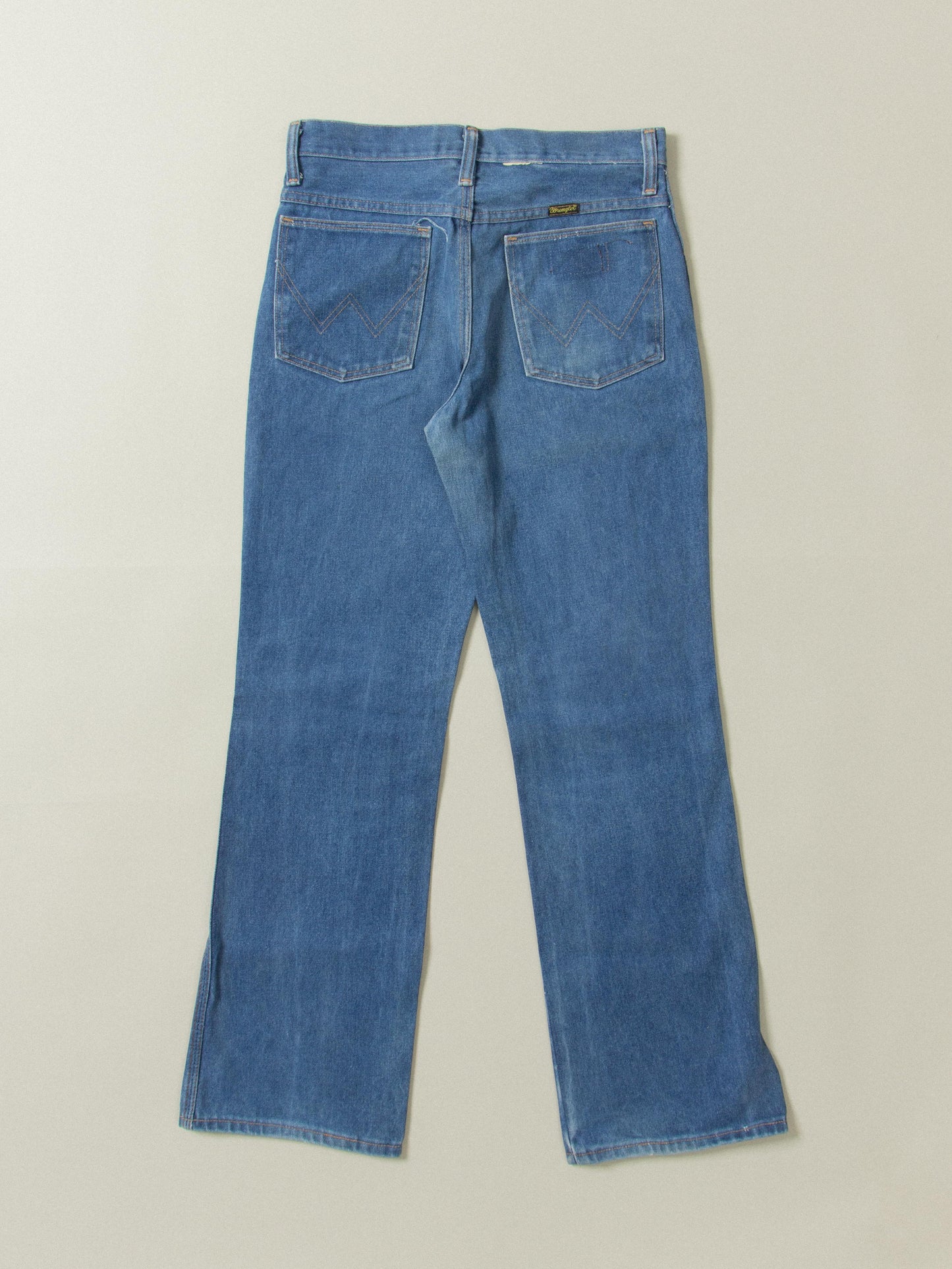Vtg 1980s Wrangler Bootcut Denim Trousers - Made in USA (30x30)