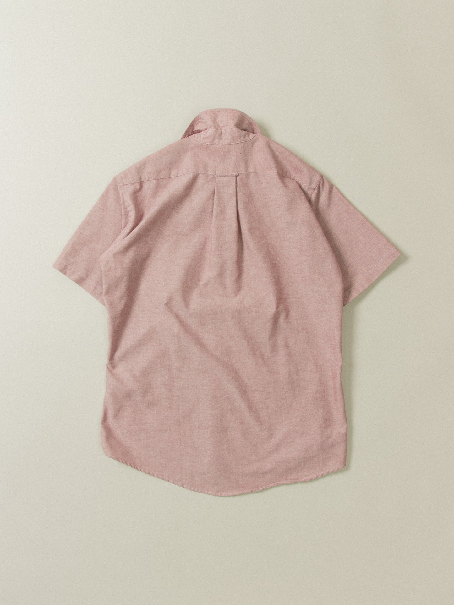 Vtg Stafford Short Sleeve Oxford Shirt - Made in USA (M)