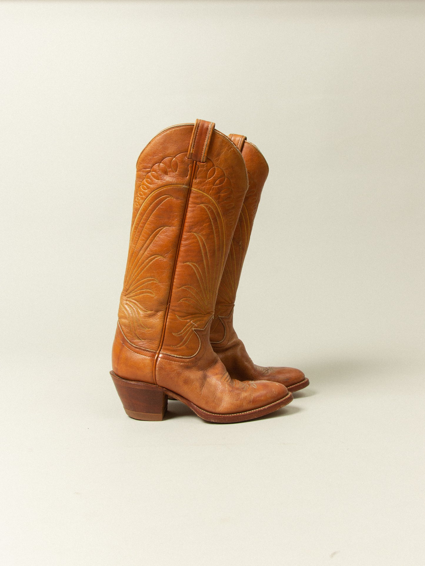 Vtg Women's Tony Lama Cowboy Boots (US 5.5)