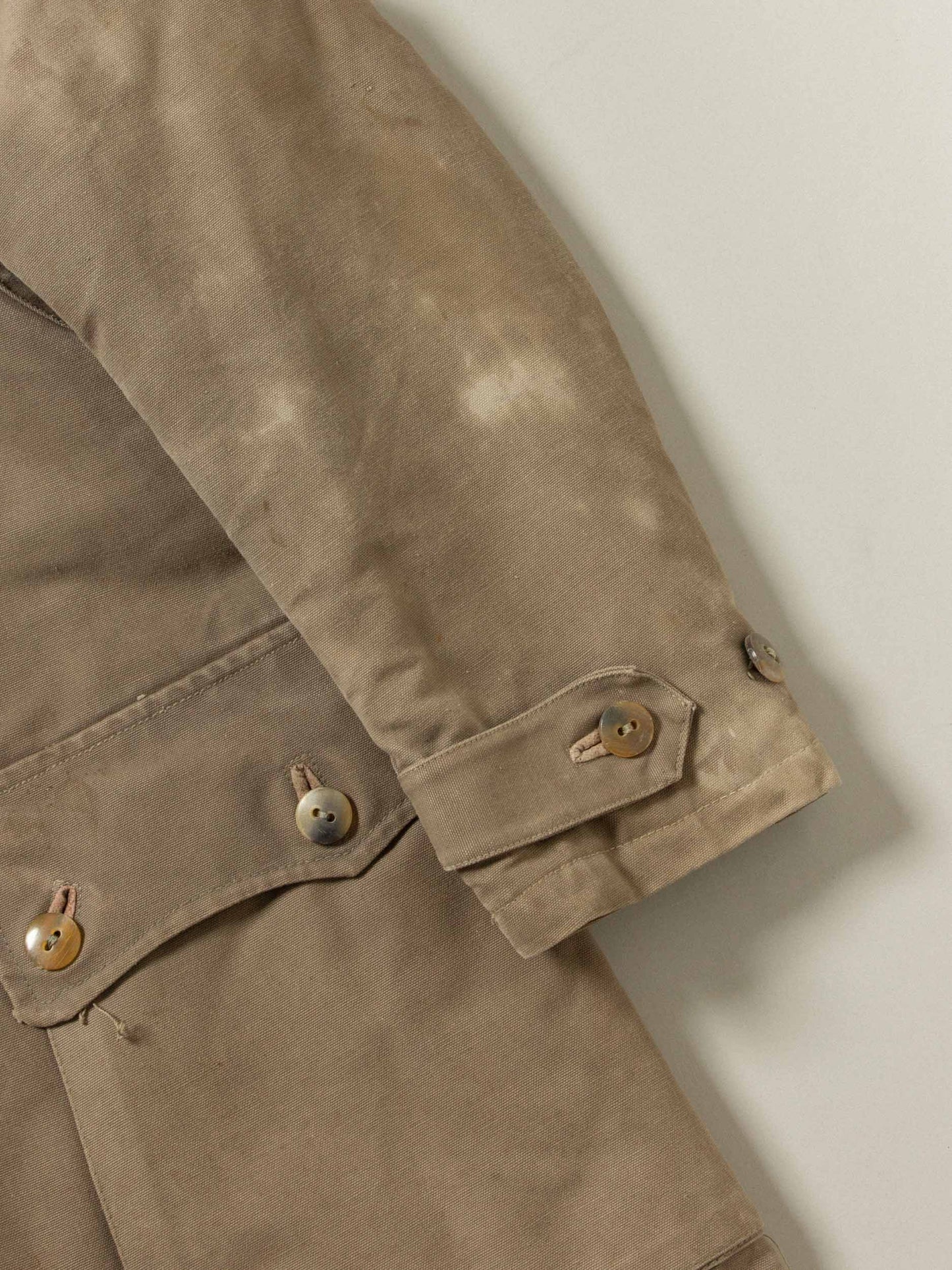 Vtg 1940s Swedish Army Extreme Cold Weather Shearling Coat (S/M)