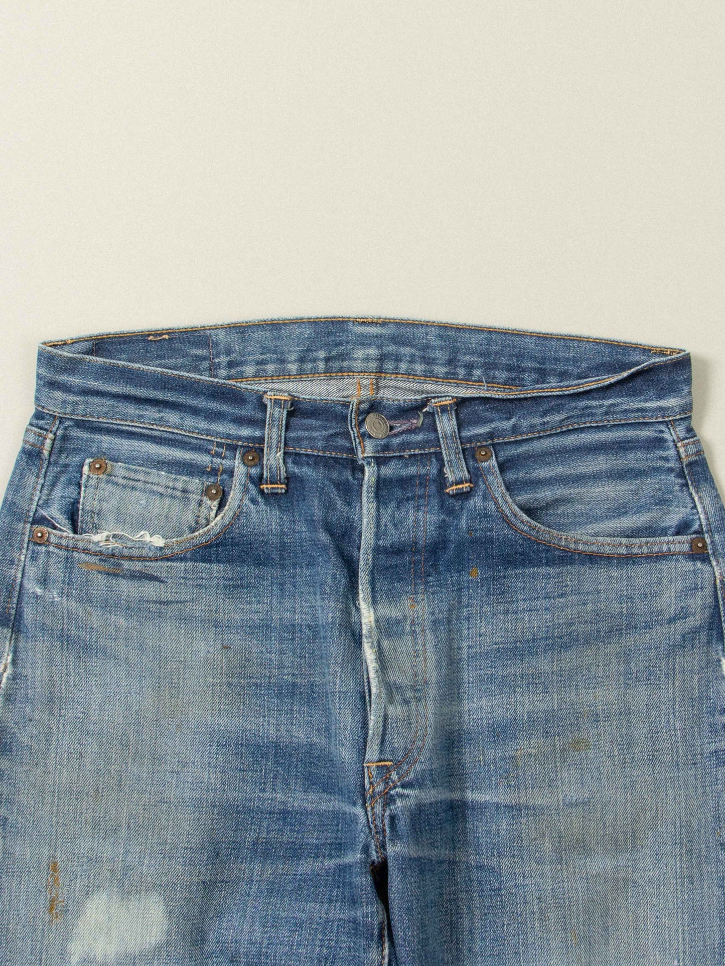 Vtg 1960s Levi's 501 'Big E' Selvedge - Made in USA (30x28)