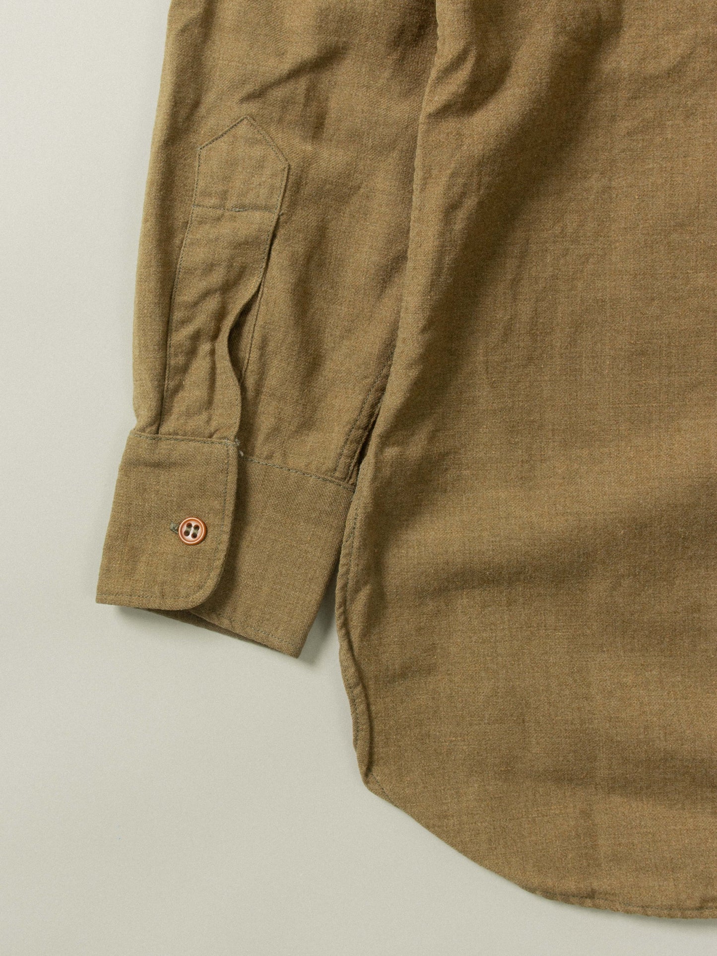 Vtg WWII US Army M37 Wool Shirt (M)