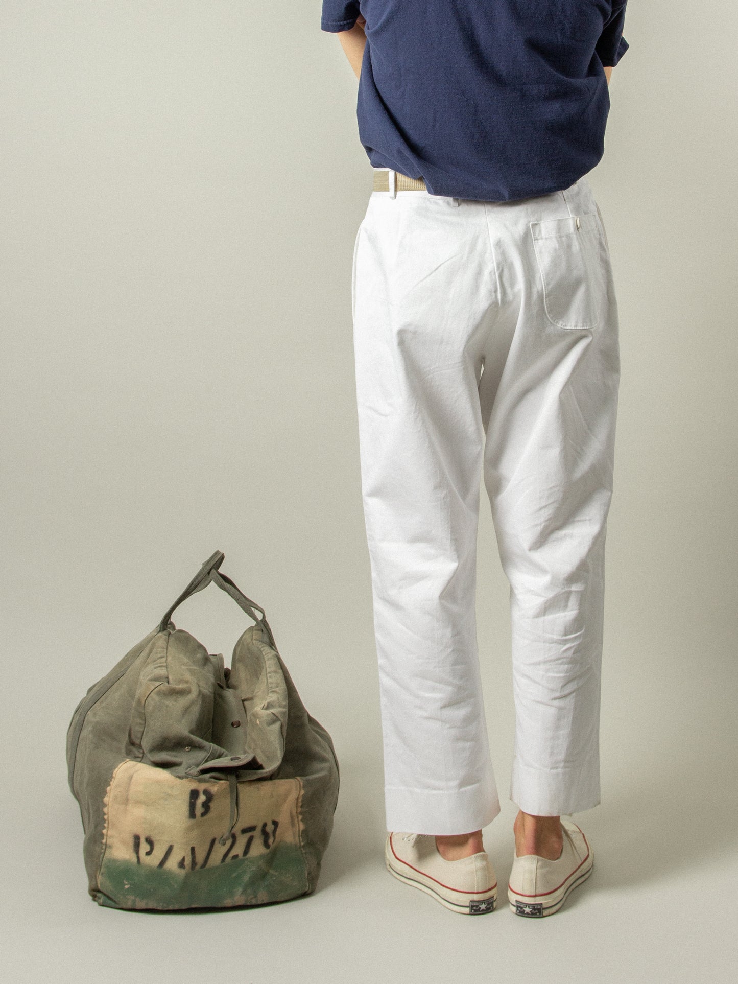 Vtg NOS 1970s Italian Navy Cotton Pants