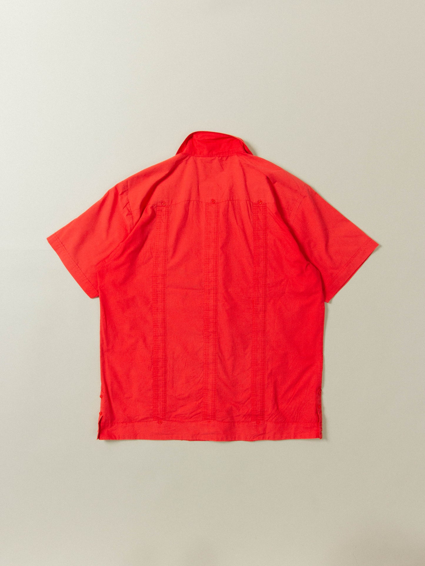 Vtg Cuban Short Sleeve Shirt (L)
