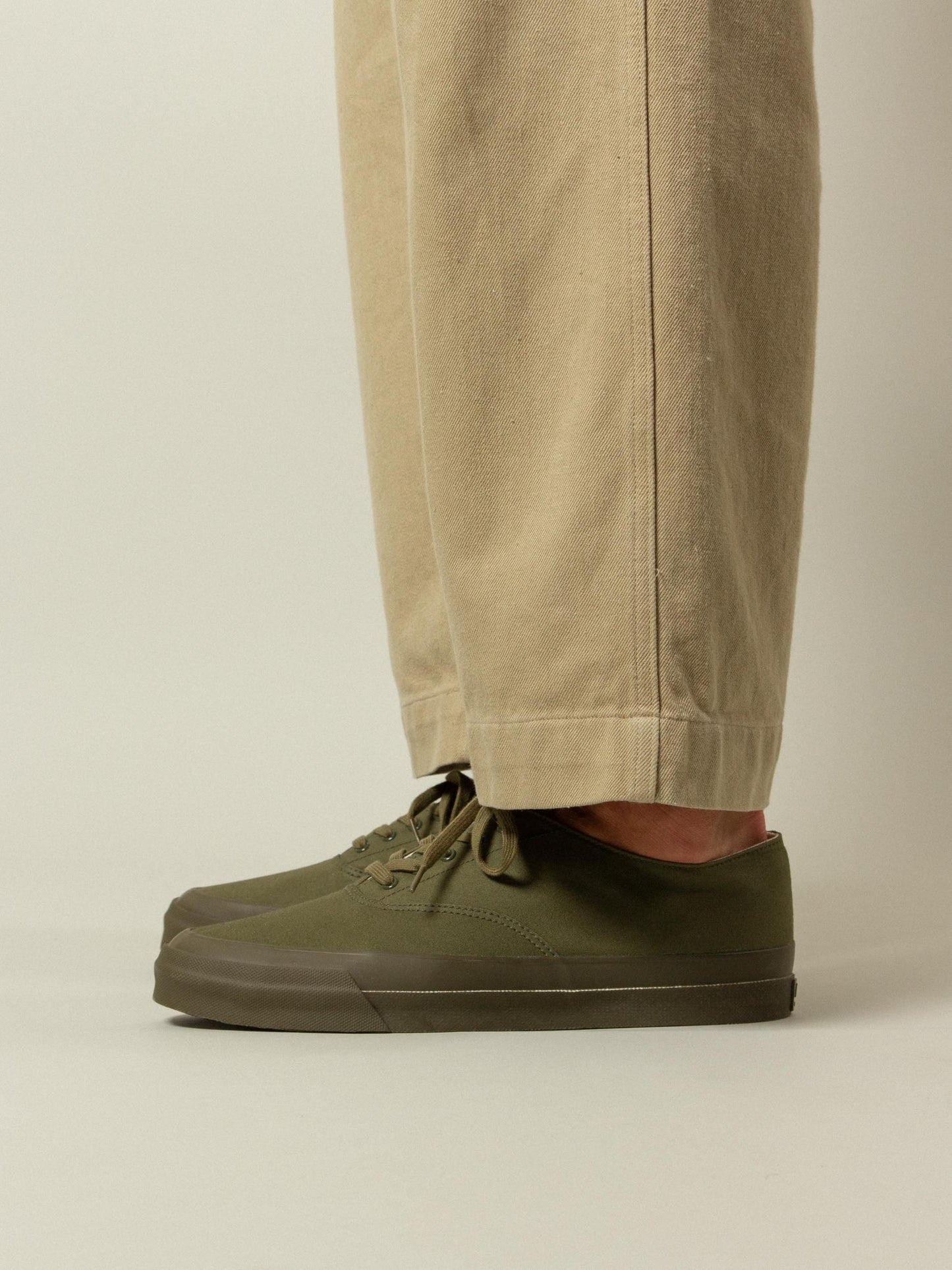 Asahi Deck Shoes - Olive