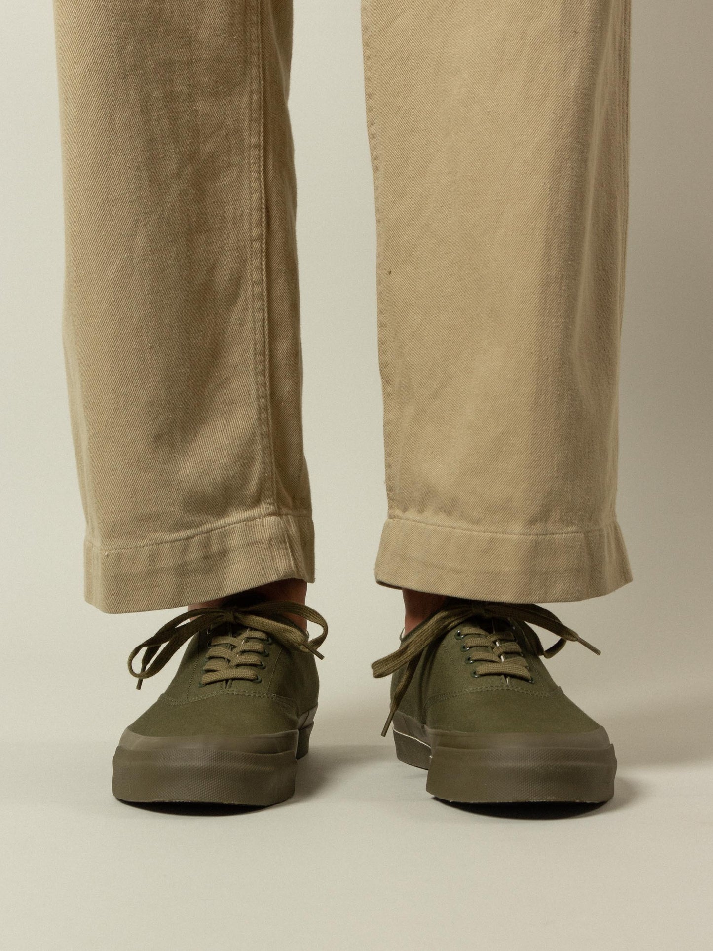 Asahi Deck Shoes - Olive