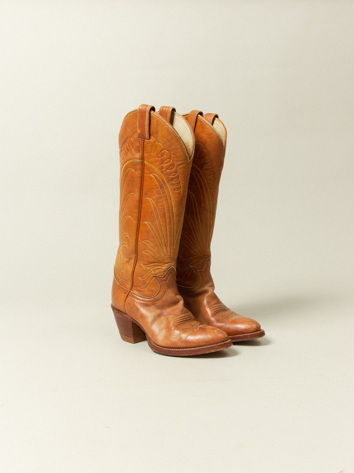 Vtg Women's Tony Lama Cowboy Boots (US 5.5)