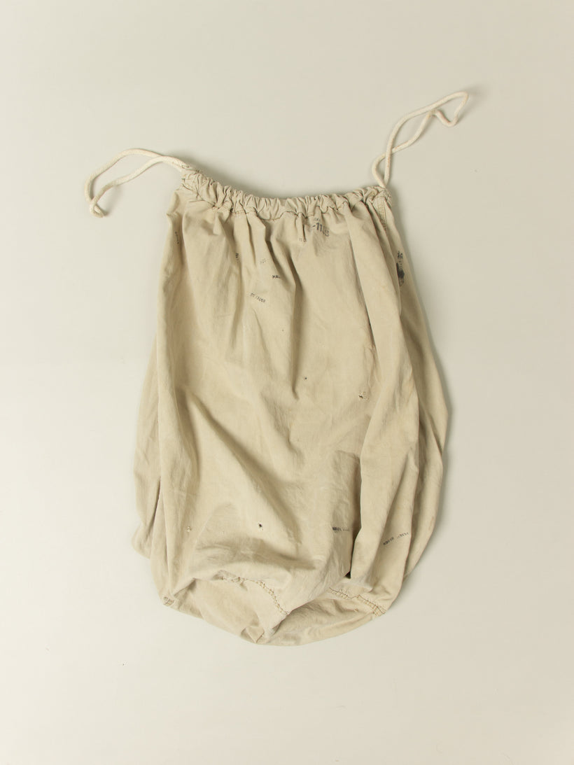 Vtg 1940s US Army Cotton Laundry Bag