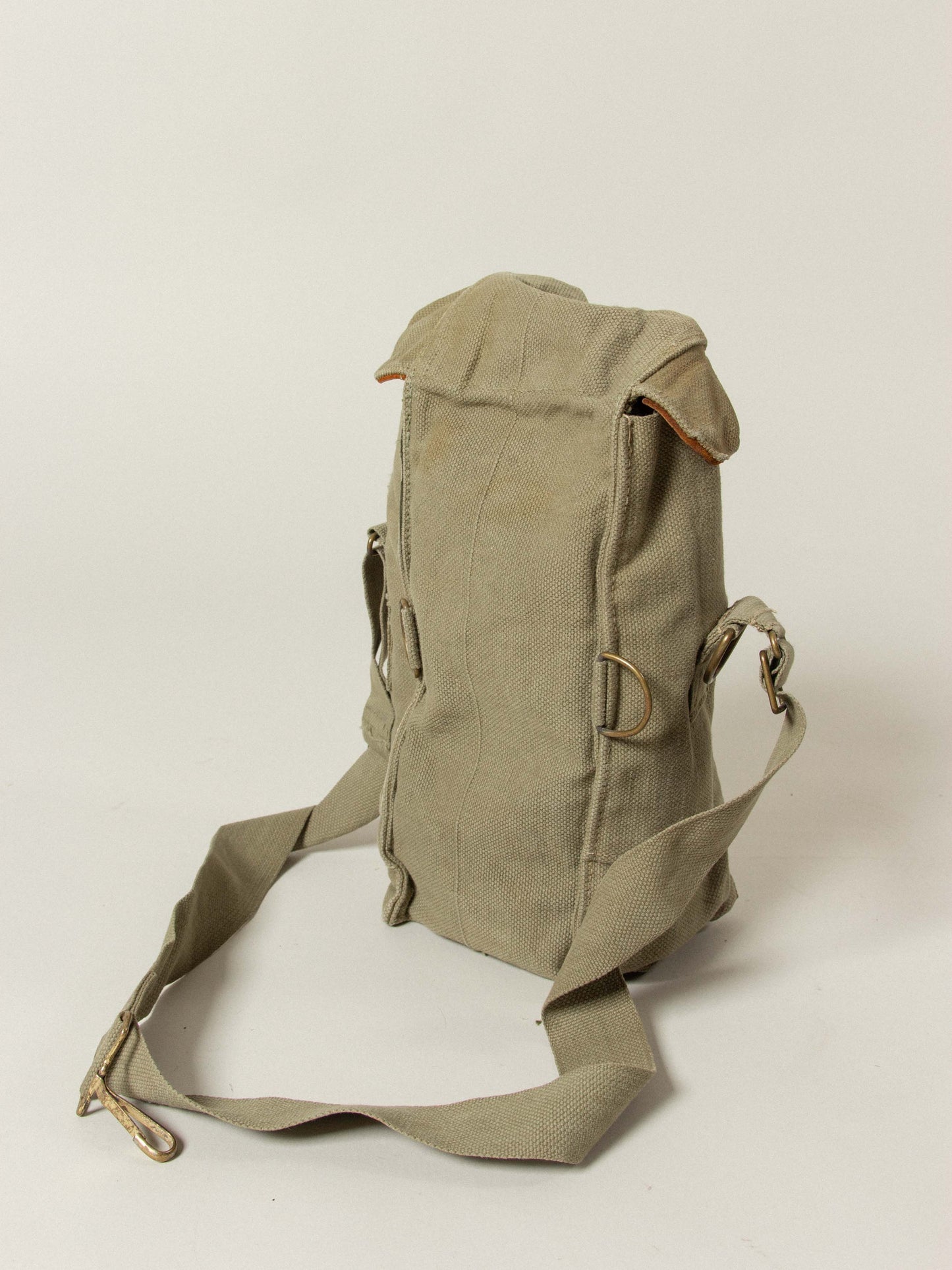 Vtg 1940s British Army Gas Mask Bag
