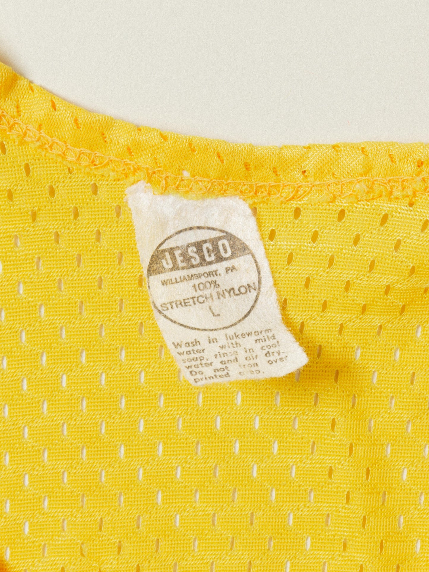 Vtg Spring-Ford Mesh Tank-Top - Made in USA (L)