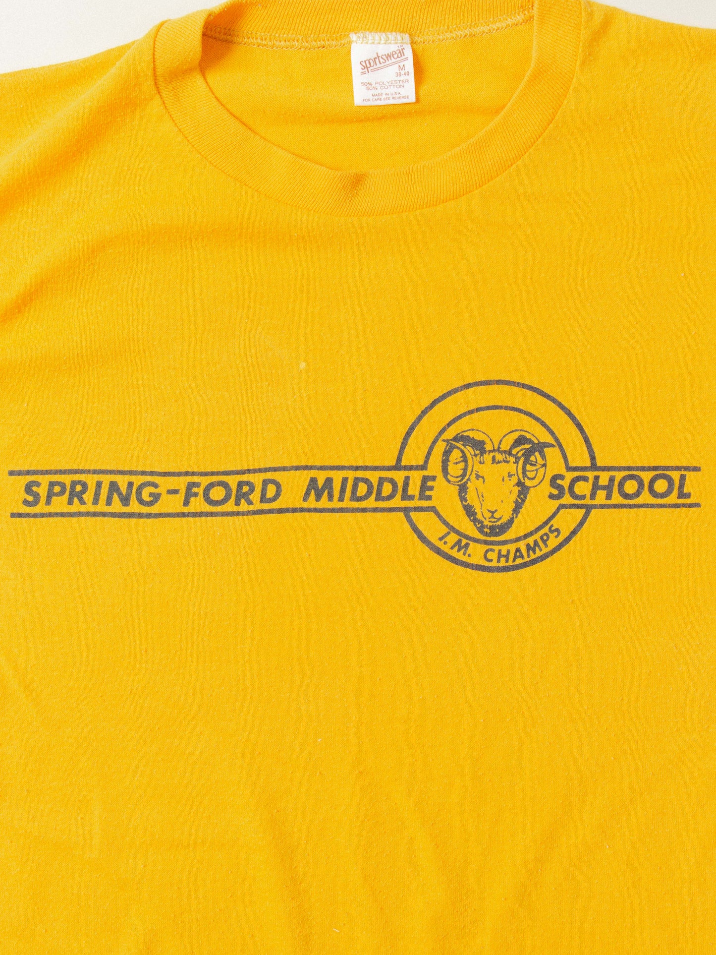 Vtg 80s Spring-Ford Tee - Made in USA (M)