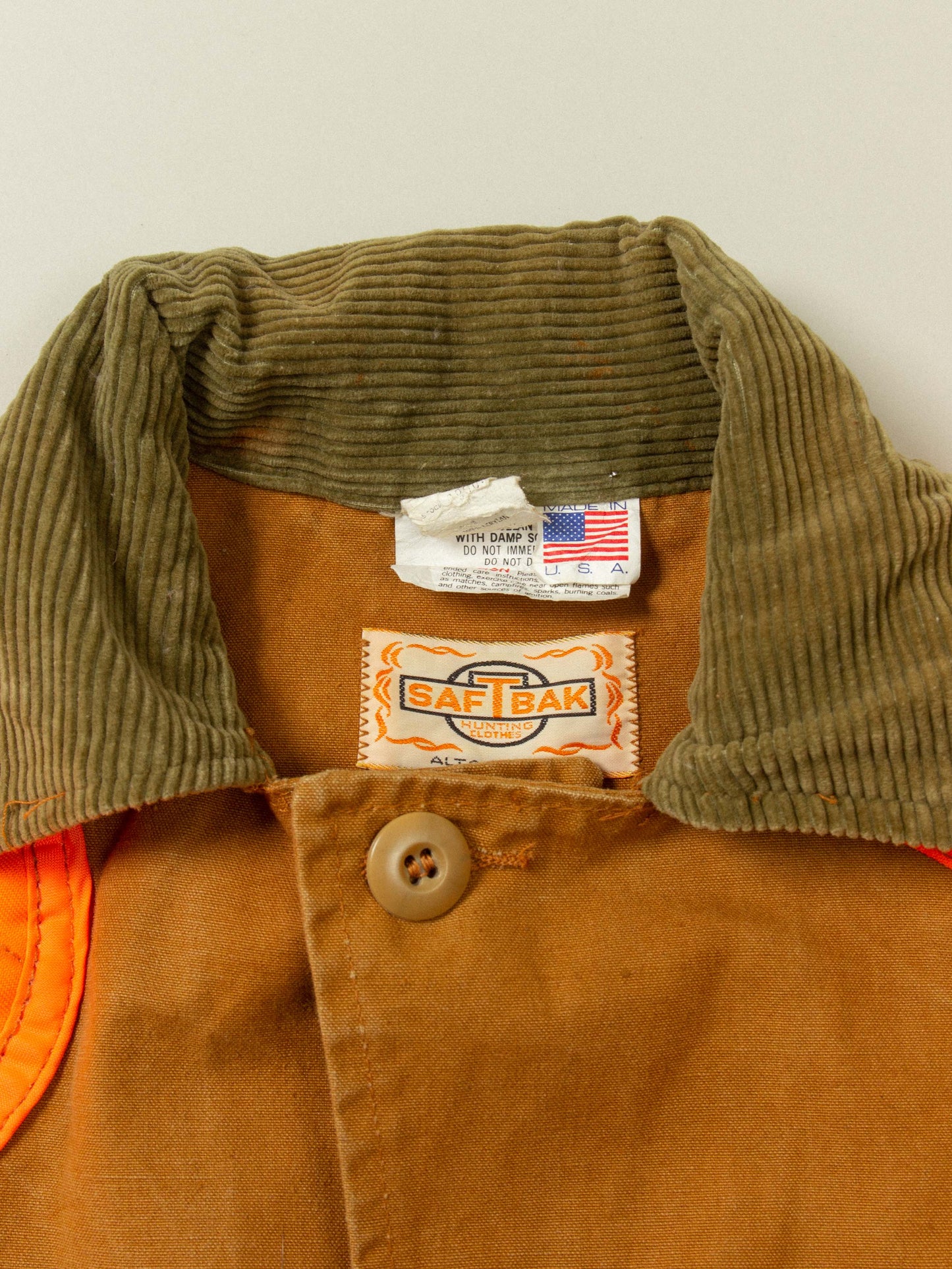 Vtg Saftbak Hunting Jacket - Made in USA (S)