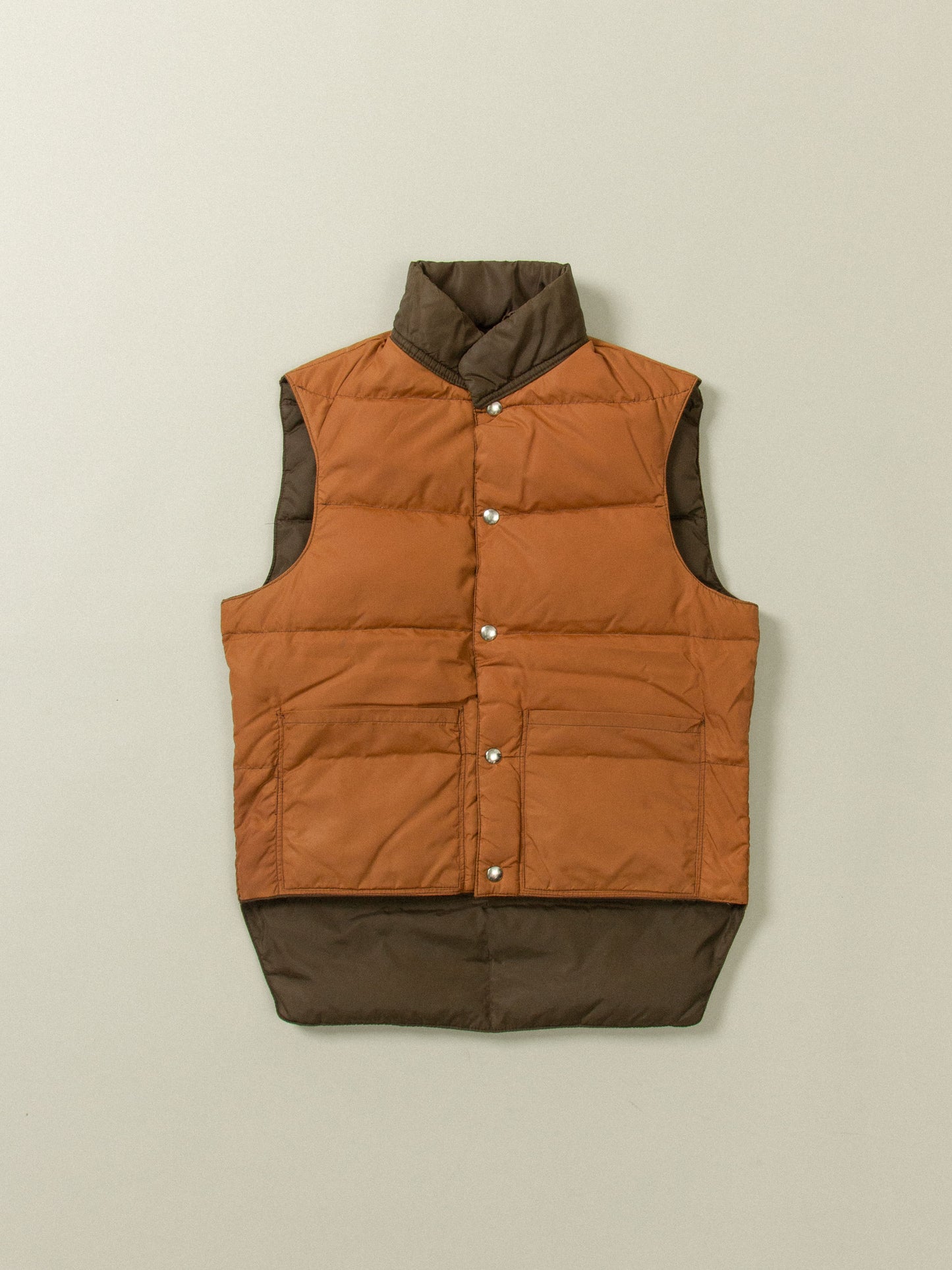 Vtg Reversible Down Vest (S)