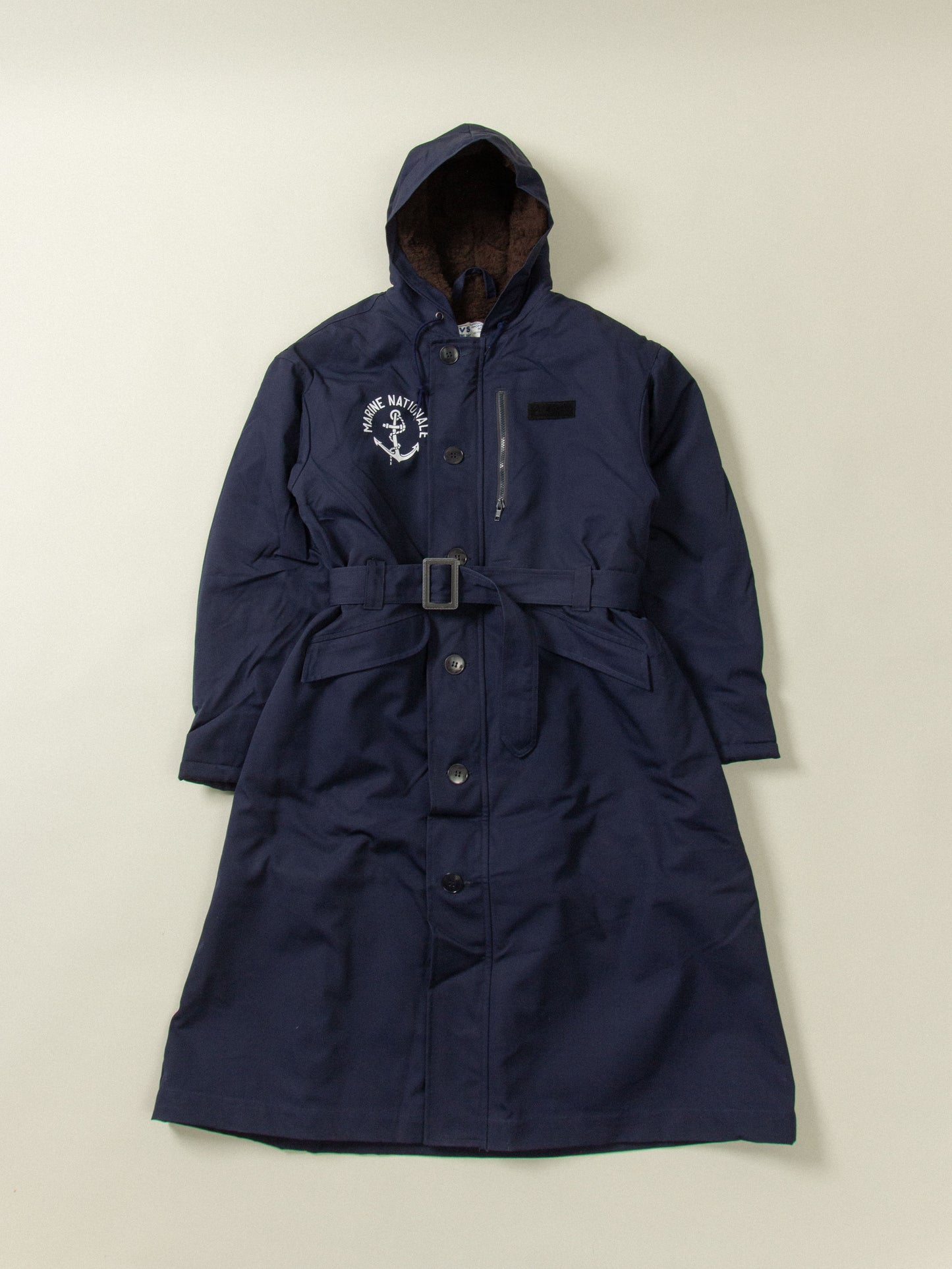 Deadstock 1980s Marine Nationale Deck Coat