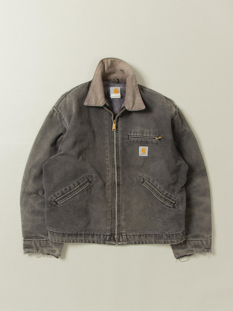 Vtg Carhartt Detroit Jacket With Lining (L)